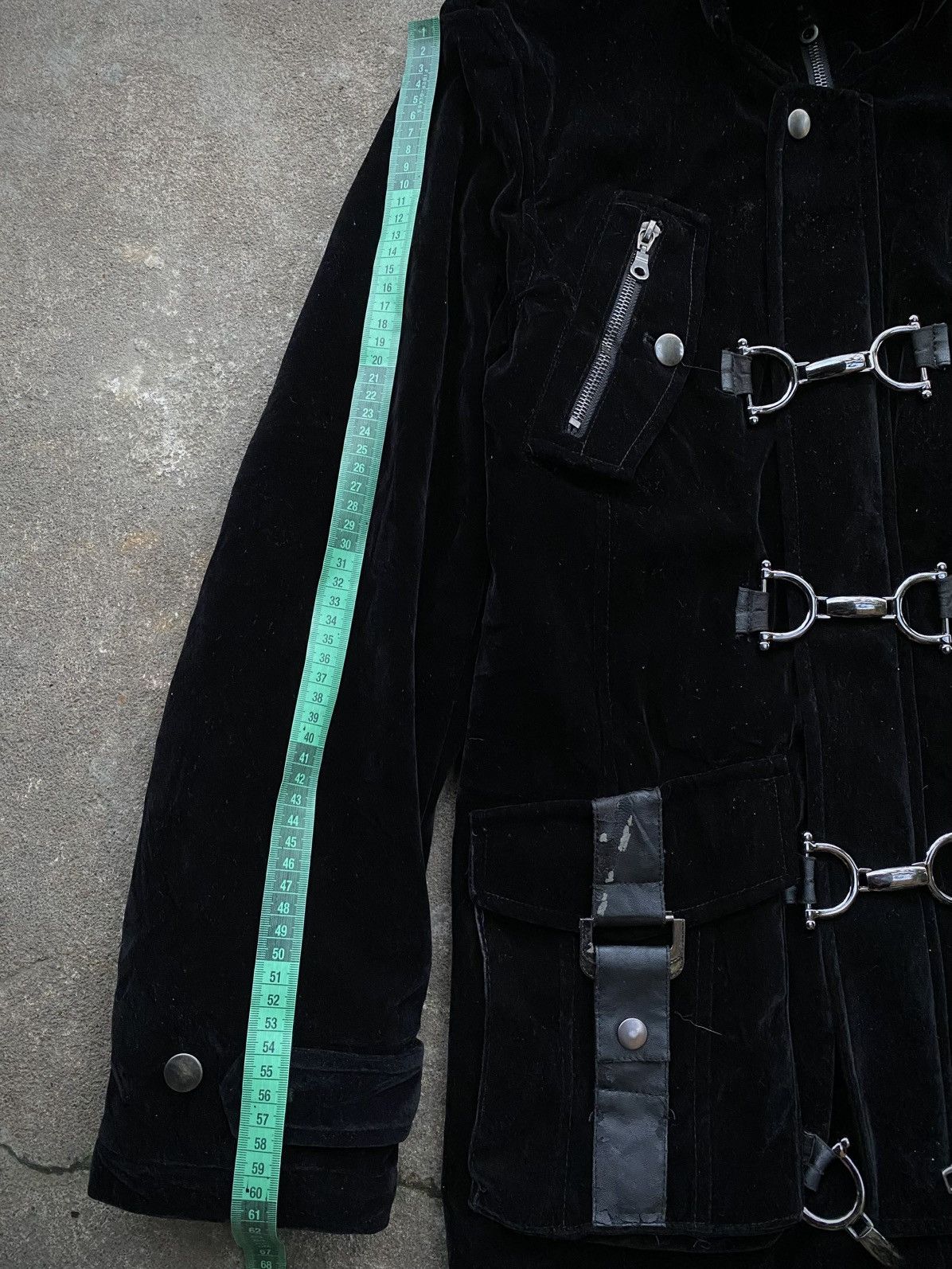 If Six Was Nine JAPANESE STYLE PUNK GOTHIC FUR JACKET AUTHENTIC Size US M / EU 48-50 / 2 - 13 Thumbnail