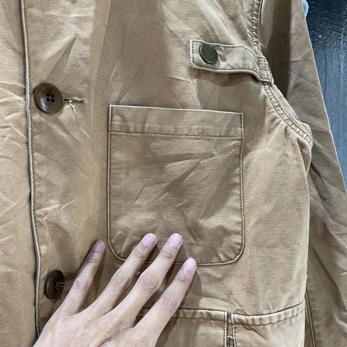 Polo Ralph Lauren × RRL Ralph Lauren Vintage Polo Ralph Lauren Hunting Multi Pocket Jacket Size S Size US S / EU 44-46 / 1 - 10 Thumbnail