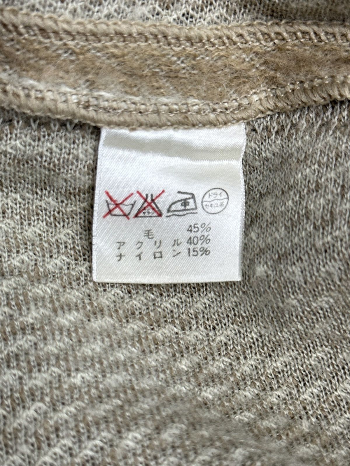 Issey Miyake × Vintage 1980 Twisted layered sweater Size M / US 6-8 / IT 42-44 - 4 Thumbnail