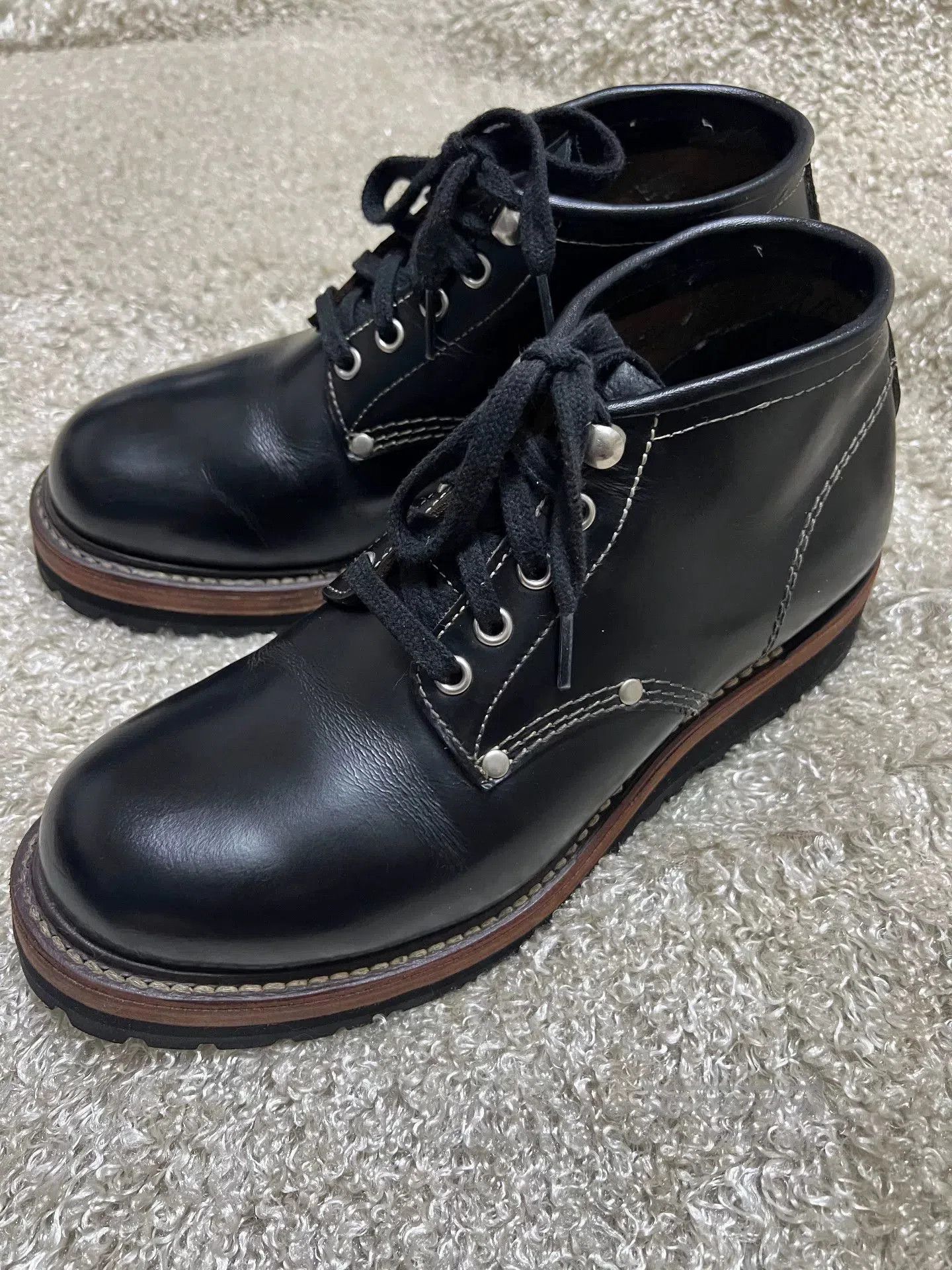 TOYS McCOY Toys McCoy Men's Railway Work Boots. Size US 7.5 / EU 40-41 - 2 Thumbnail