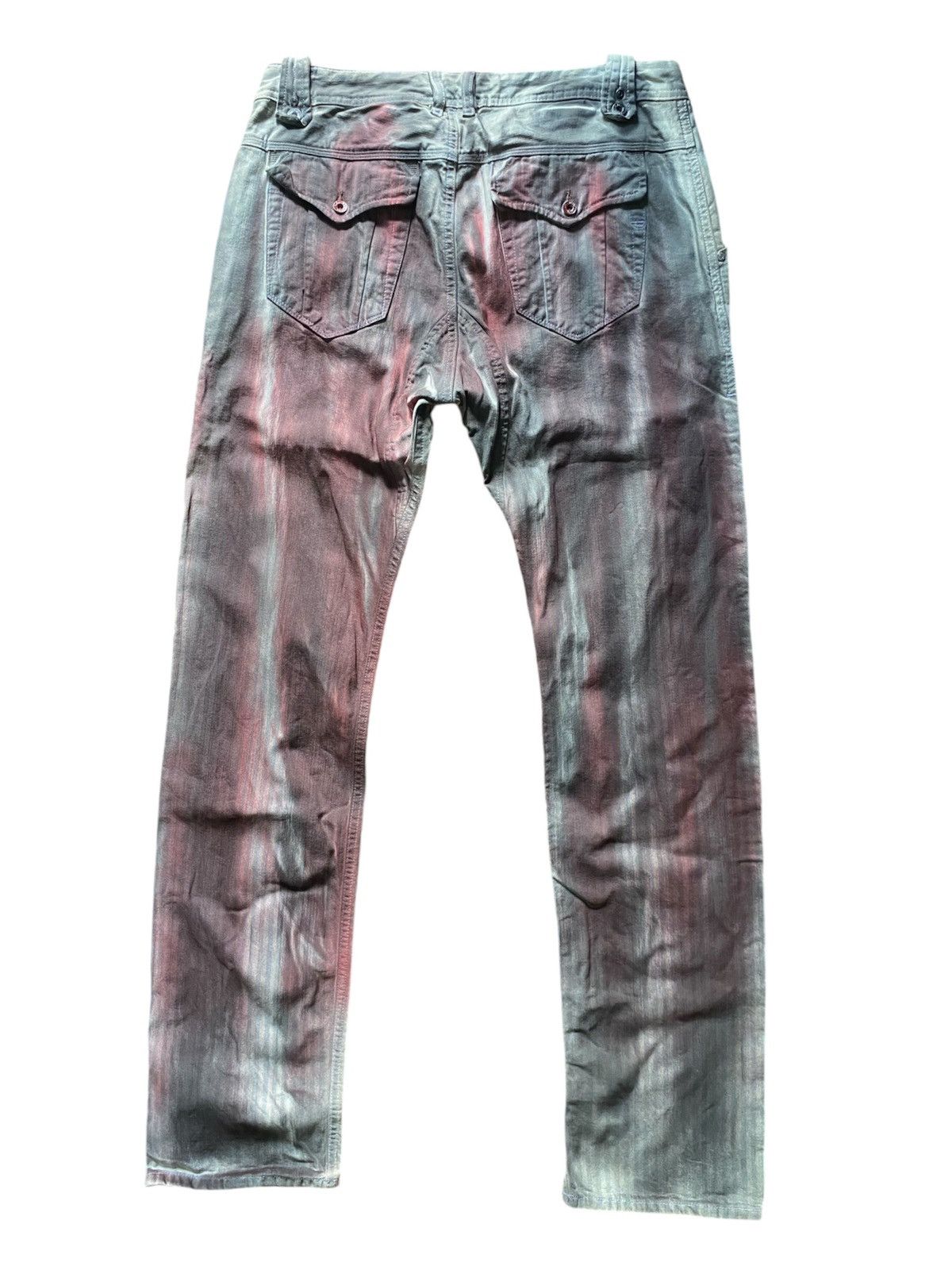 Diesel 2000s Diesel Industry prisoner hickory jeans Size US 32 / EU 48 - 2 Thumbnail