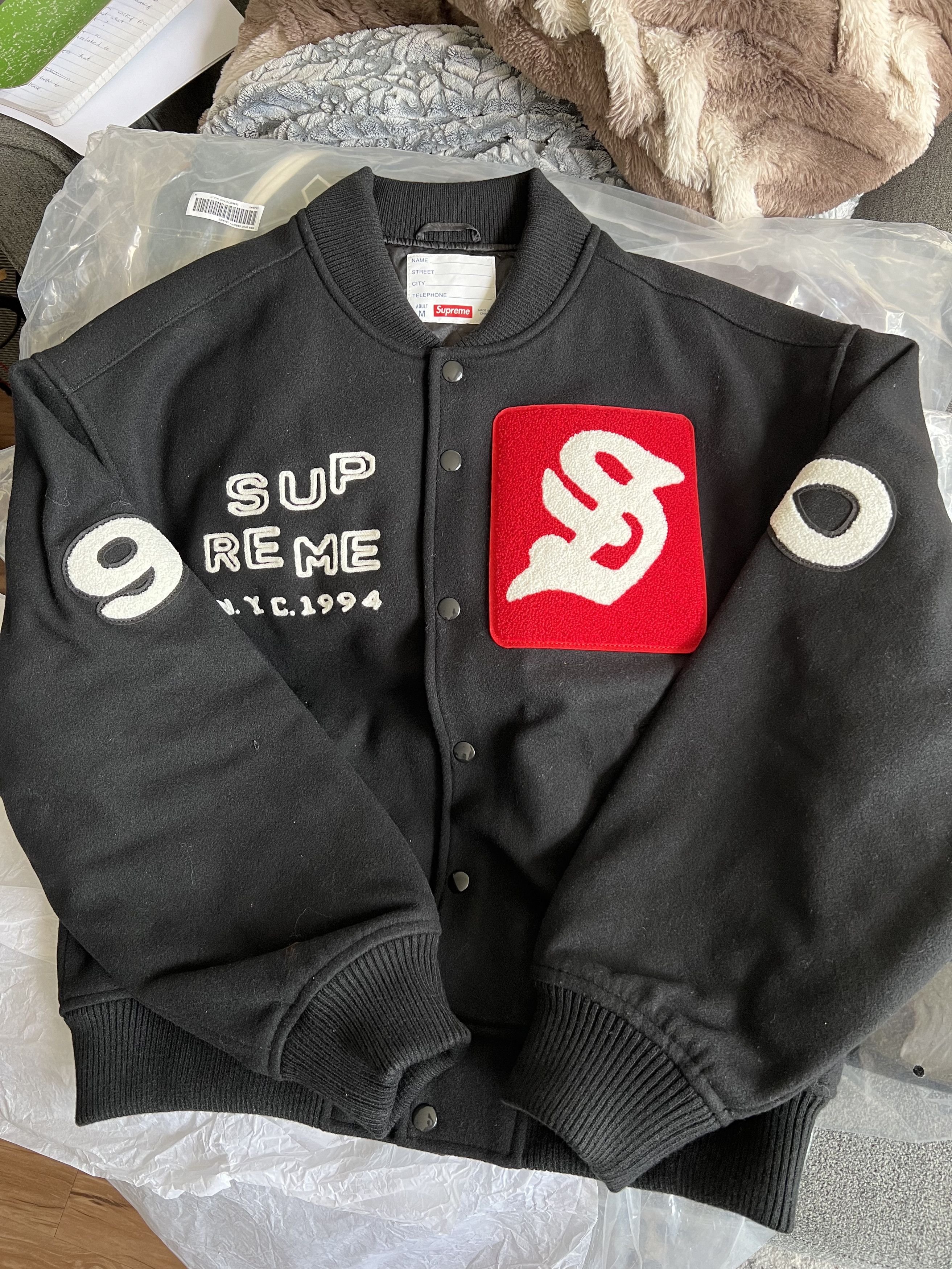 Supreme Supreme Tourist Varsity Jacket | Grailed