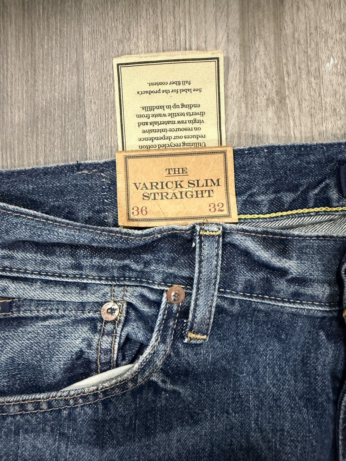 Polo Ralph Lauren Polo Ralph Lauren Varick Slim Straight Denim Jeans - 36 Size US 36 / EU 52 - 2 Thumbnail