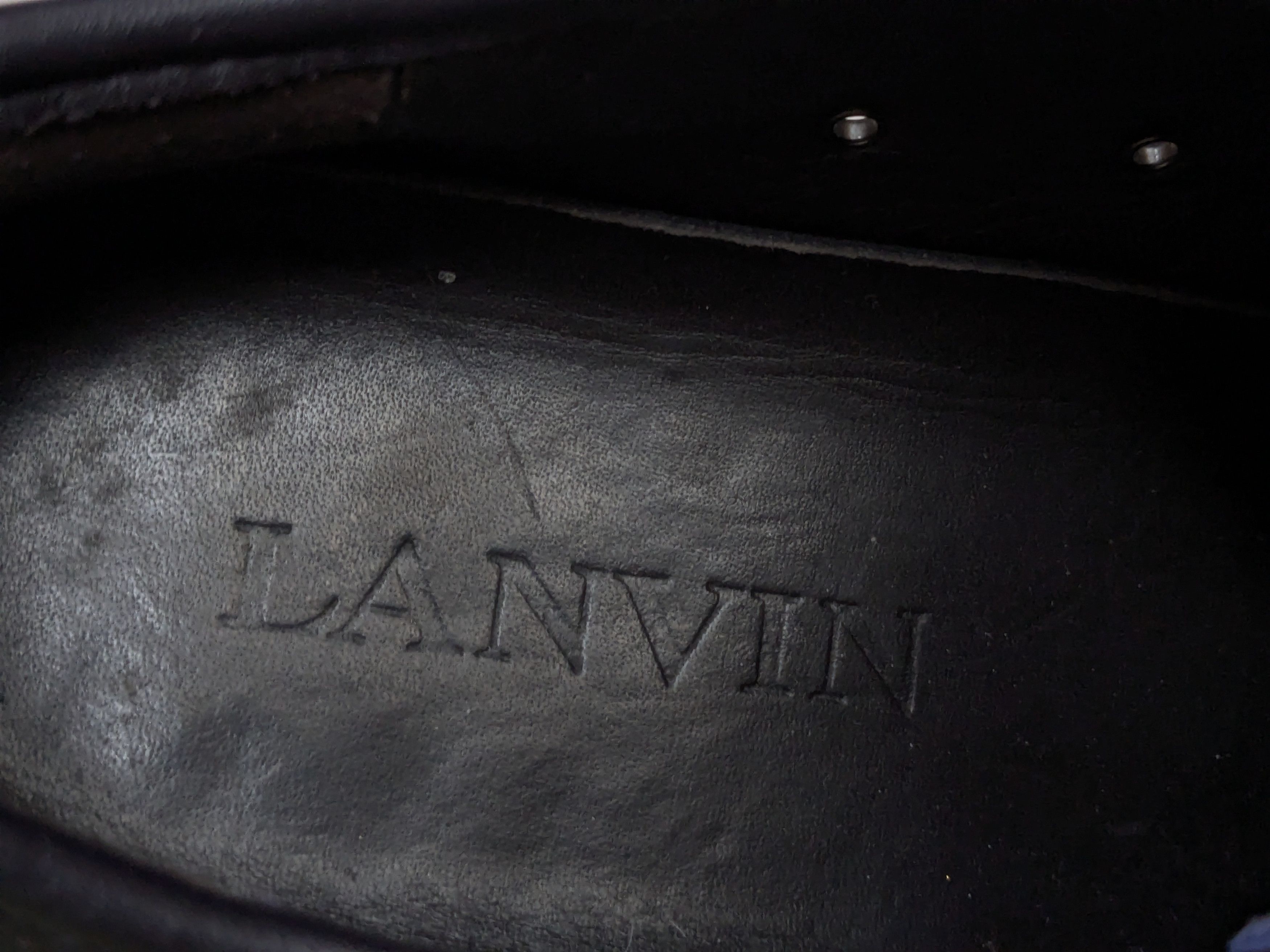 Lanvin Lanvin DBB1 Sneakers Brown Leather Low Tops 9 Size US 9 / EU 42 - 7 Thumbnail