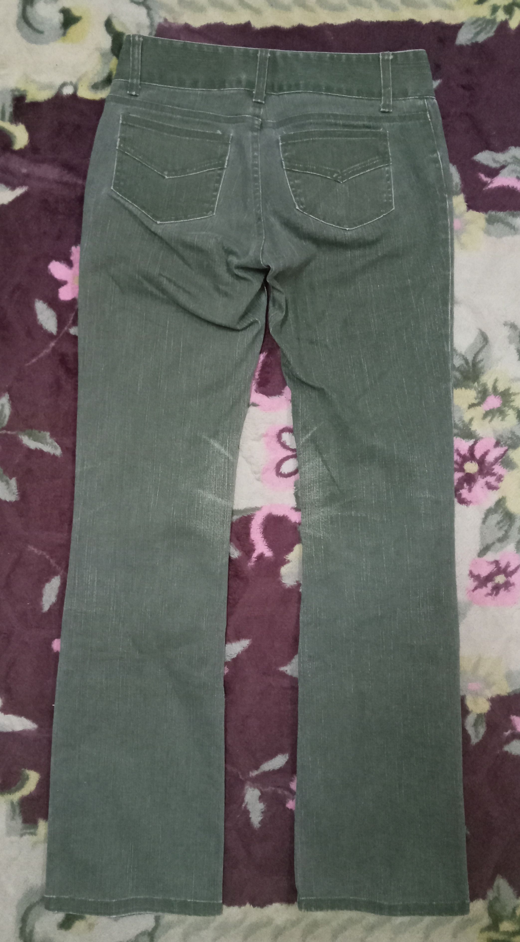 Other Ba - Tsu Batsu Buttons At Bottom Flare Pants Size 29" - 2 Thumbnail