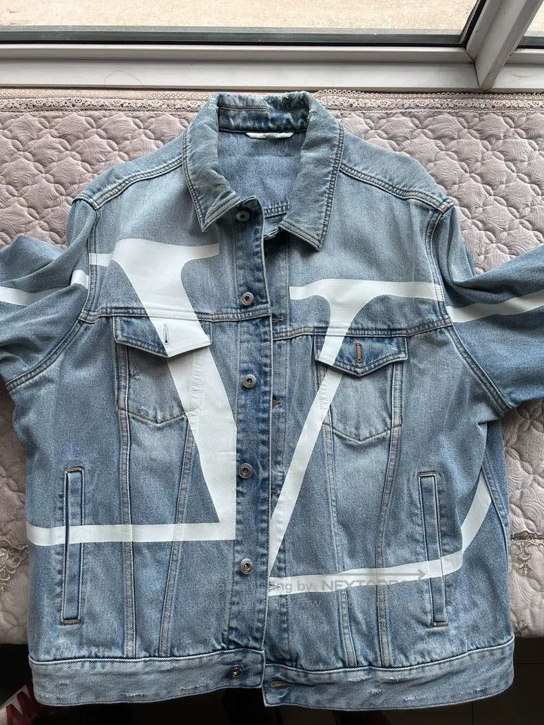 Valentino Valentino Denim jacket Size US L / EU 52-54 / 3 - 1 Thumbnail