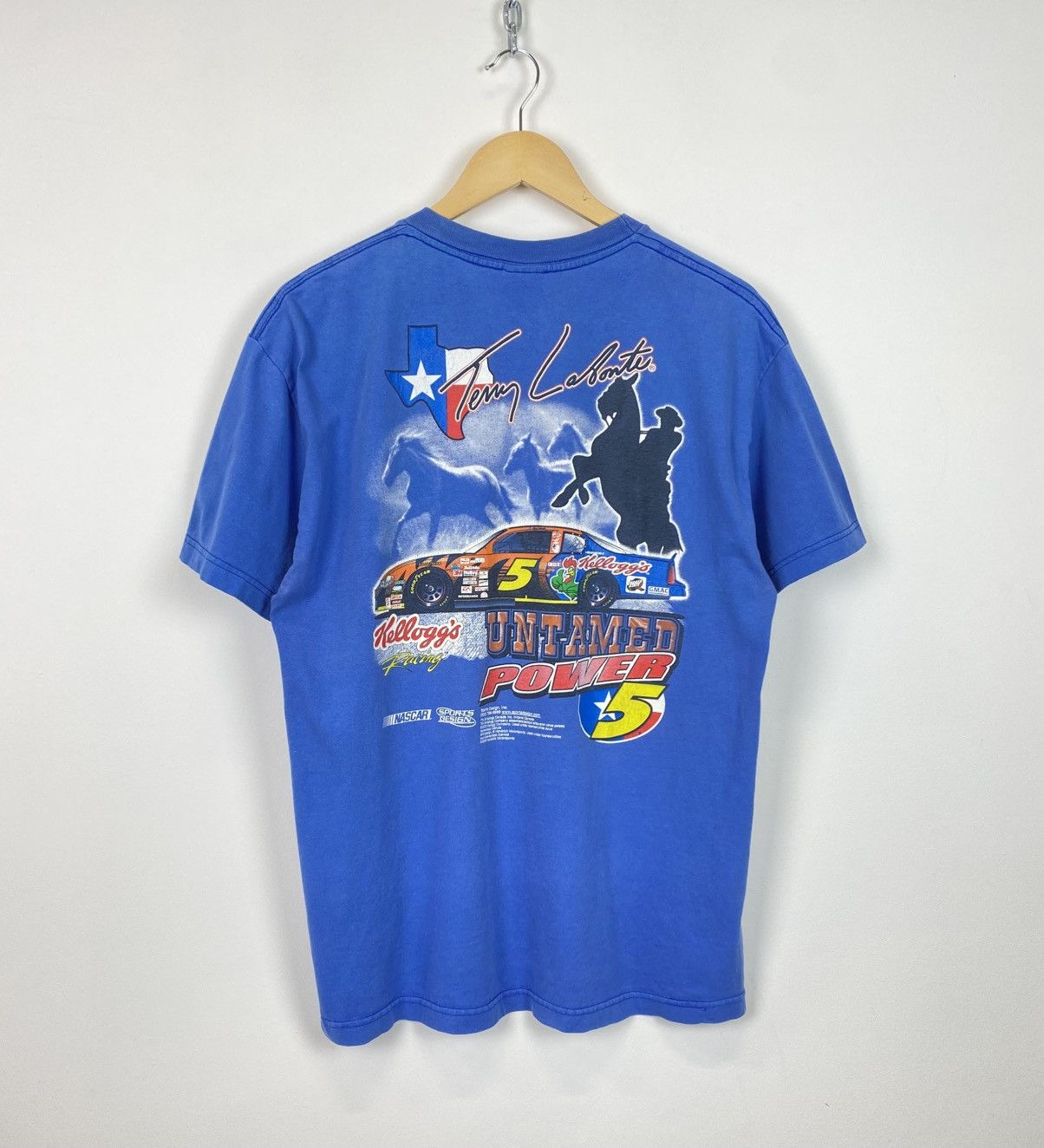 NASCAR Vintage Terry Labonte 1996 Racing NASCAR T-Shirt Men’s L Size US L / EU 52-54 / 3 - 9 Thumbnail