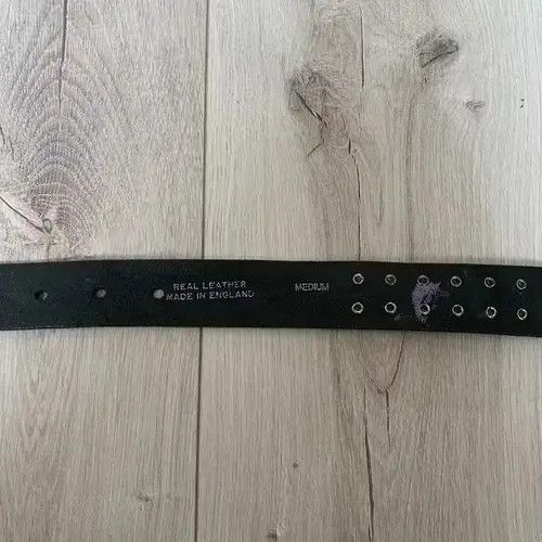 Other Steel Leather Studded Belt Size ONE SIZE - 4 Thumbnail