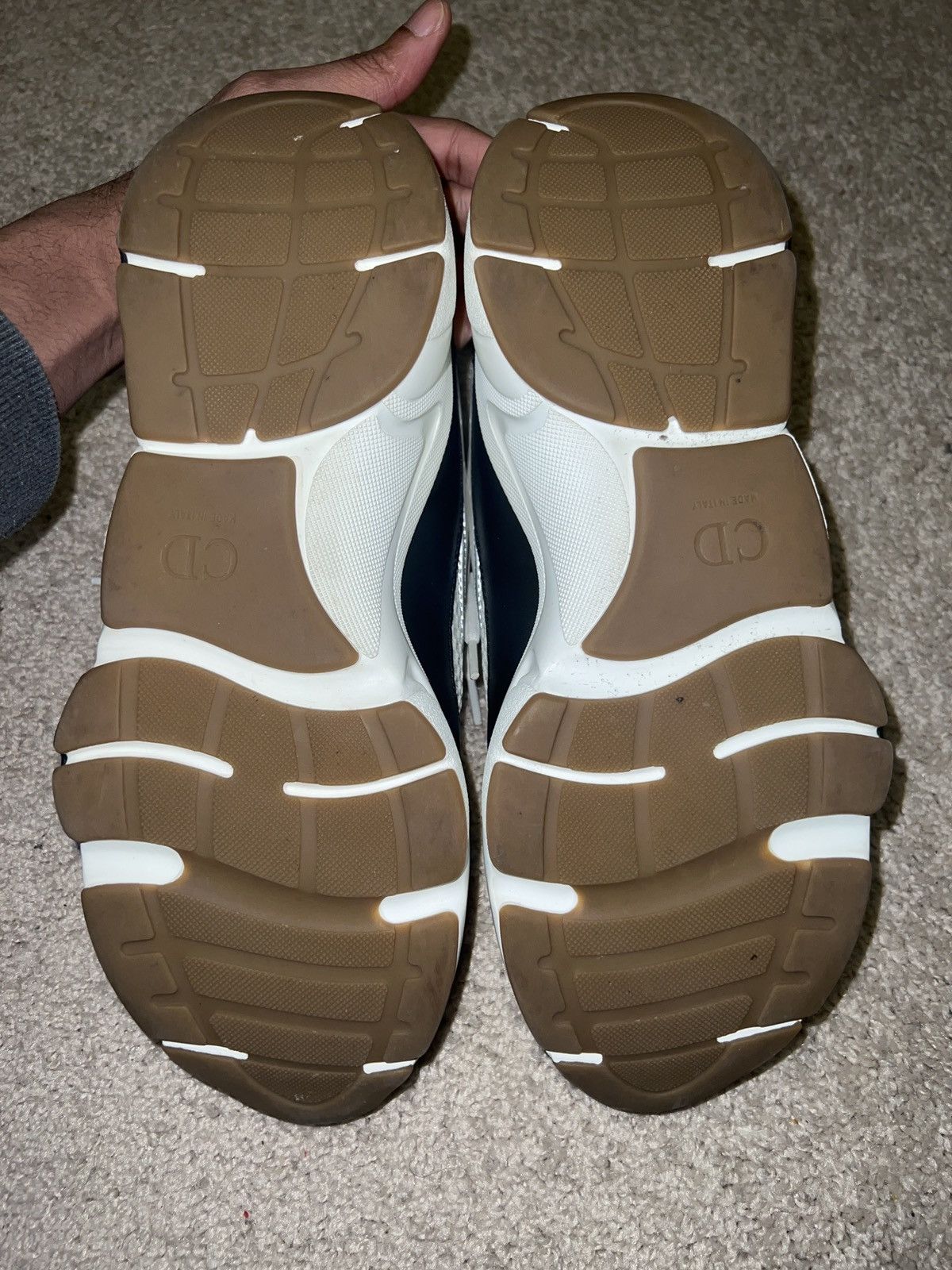 Dior Christian Dior B22 White Black Gum Size US 12 / EU 45 - 5 Thumbnail