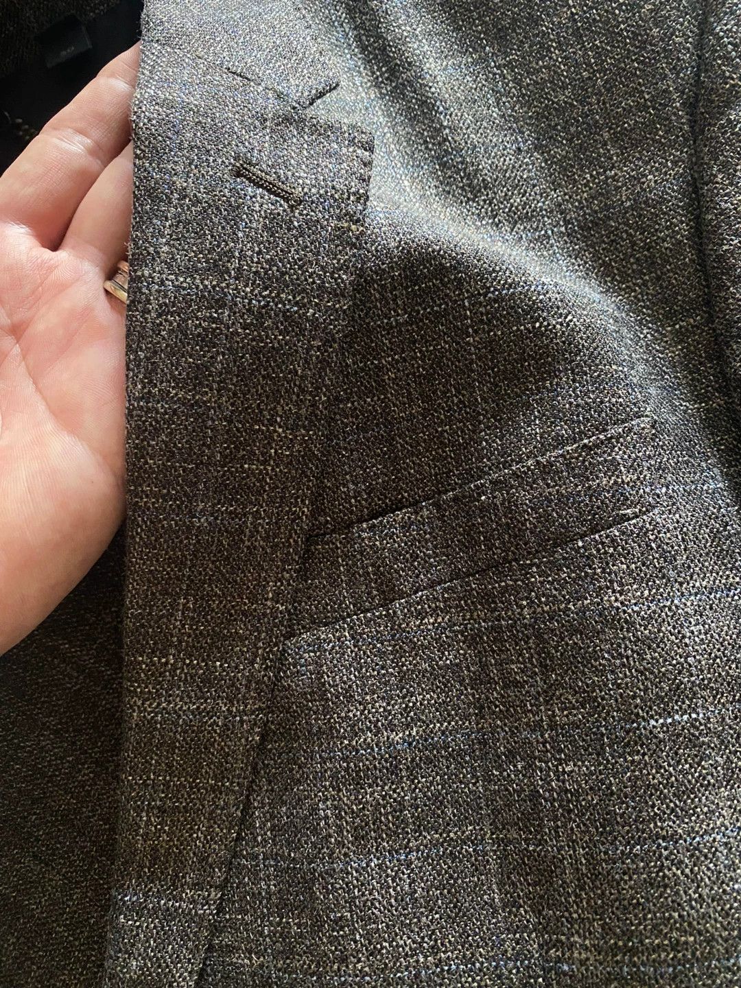 Burberry Burberry Prorsum Silk-Wool-Linen Blazer 50 Italy Size 50R - 7 Thumbnail