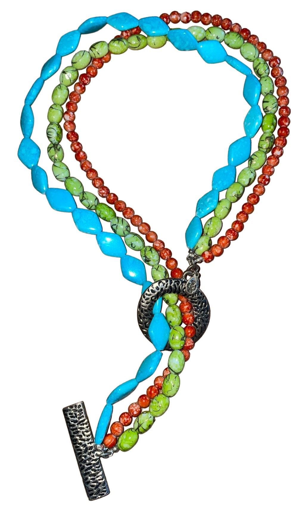 Vintage Vintage Southwest Multi Strand Boho Necklace Size ONE SIZE - 3 Thumbnail