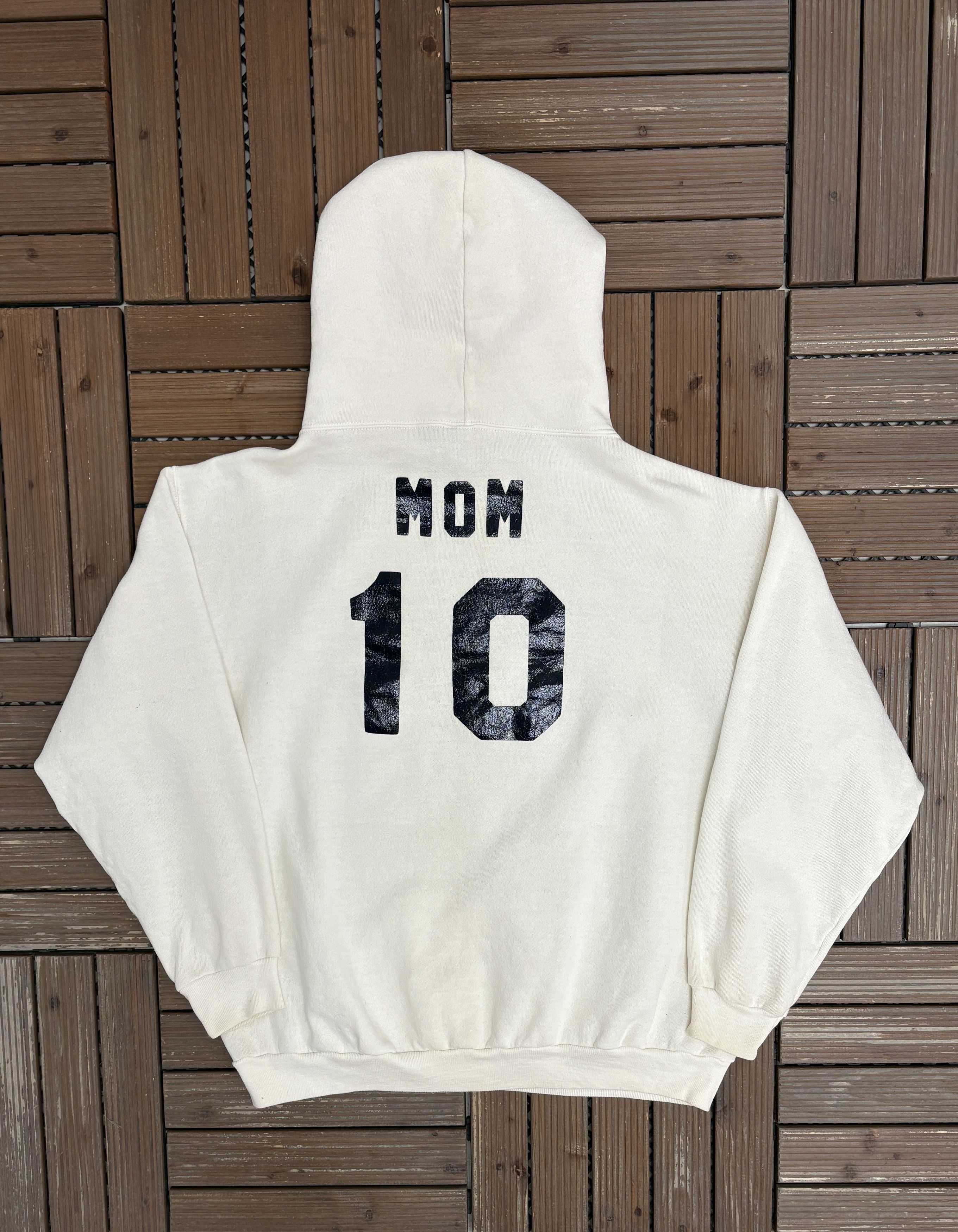 Russell Athletic × Vintage Illinois Fighting Illini Mom Vintage White Hoodie Sweater Size US L / EU 52-54 / 3 - 4 Thumbnail