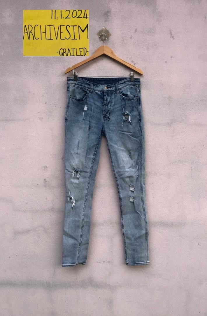 Ksubi Ksubi Distressed Jeans Size US 32 / EU 48 - 2 Thumbnail