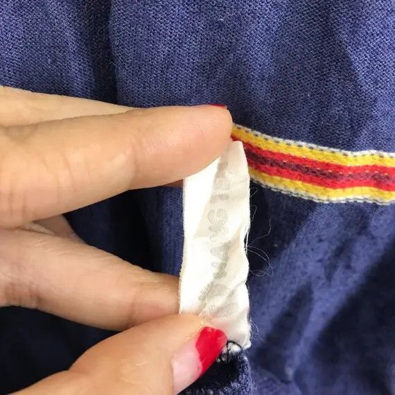 Hang Ten Vtg 80’ HANG TEN HAWAII Surf Beach Striped Polo Tee Shirt Size US M / EU 48-50 / 2 - 6 Thumbnail