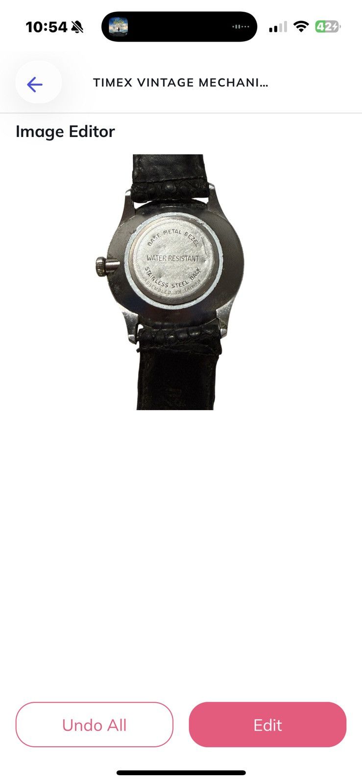 Timex Vintage Timex Mechanical Hand Wind Watch 33mm Running Size ONE SIZE - 2 Thumbnail