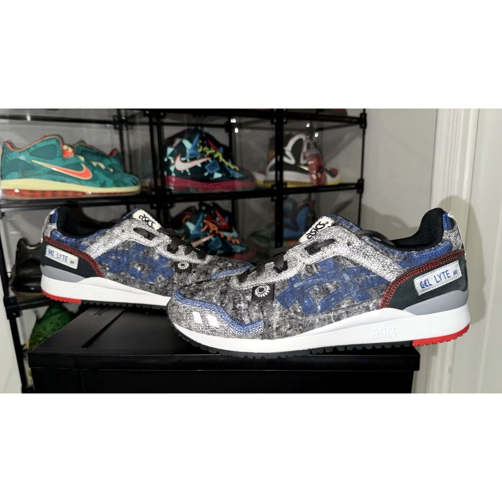 Asics ASICS Gel Lyte 3 Wool Sneaker Multicolor Size 9 RARE Unreleased Promo Sample Mens Size US 9 / EU 42 - 2 Thumbnail