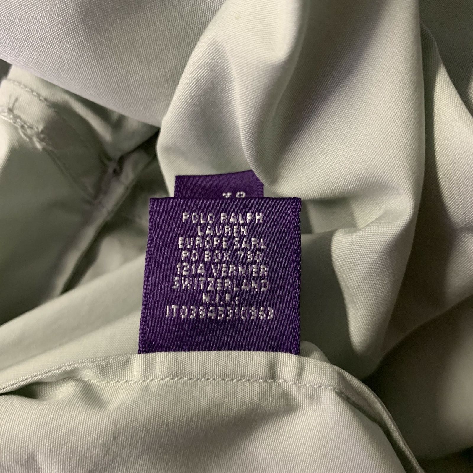 Ralph Lauren RALPH LAUREN Size 2 Green White Cotton Club Collar Dress Top Size XS / US 0-2 / IT 36-38 - 8 Thumbnail