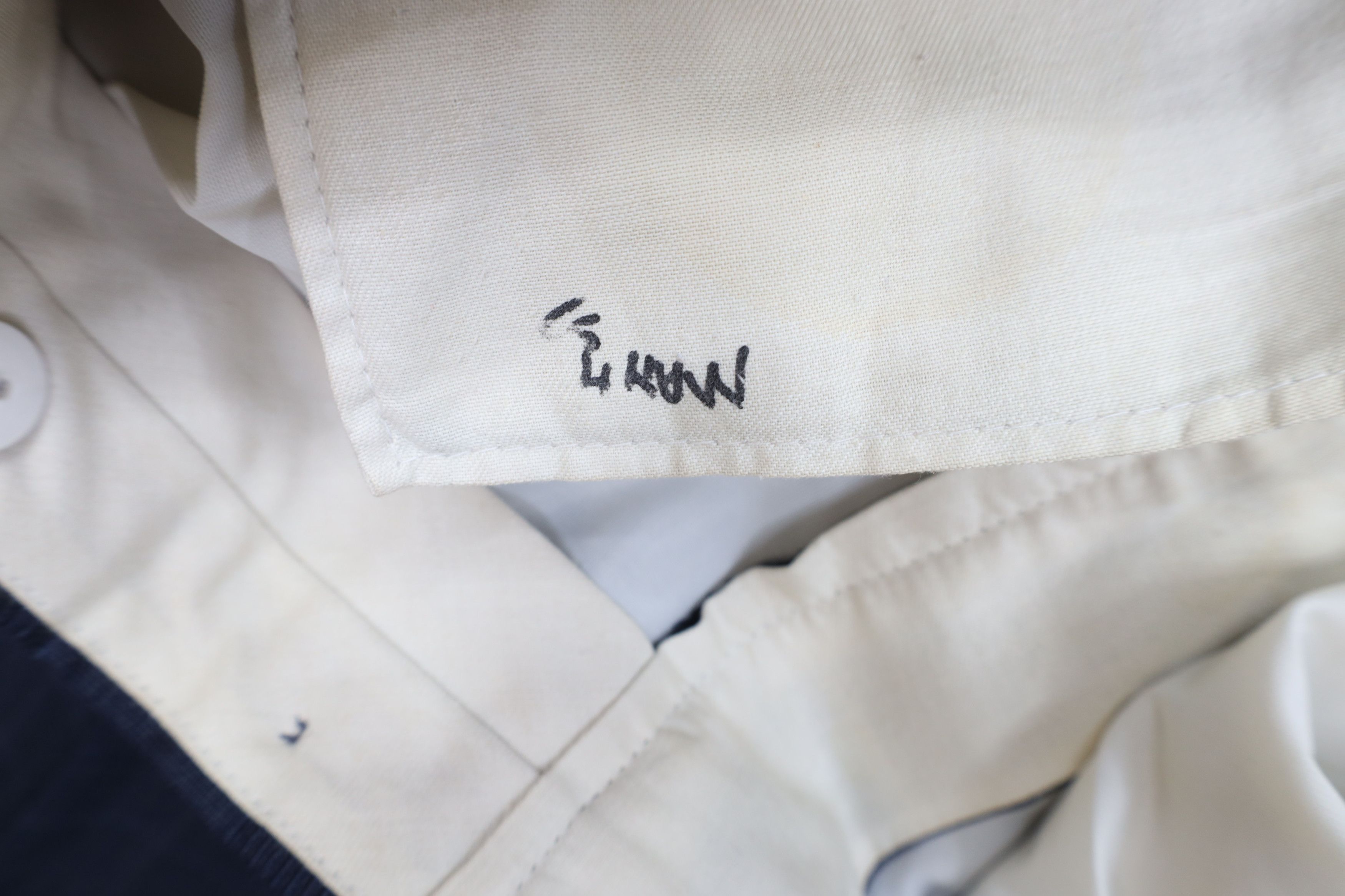 Vintage Vintage 70s Streetwear Cuffed Wool Wide Leg Chino Pants Size US 36 / EU 52 - 8 Thumbnail