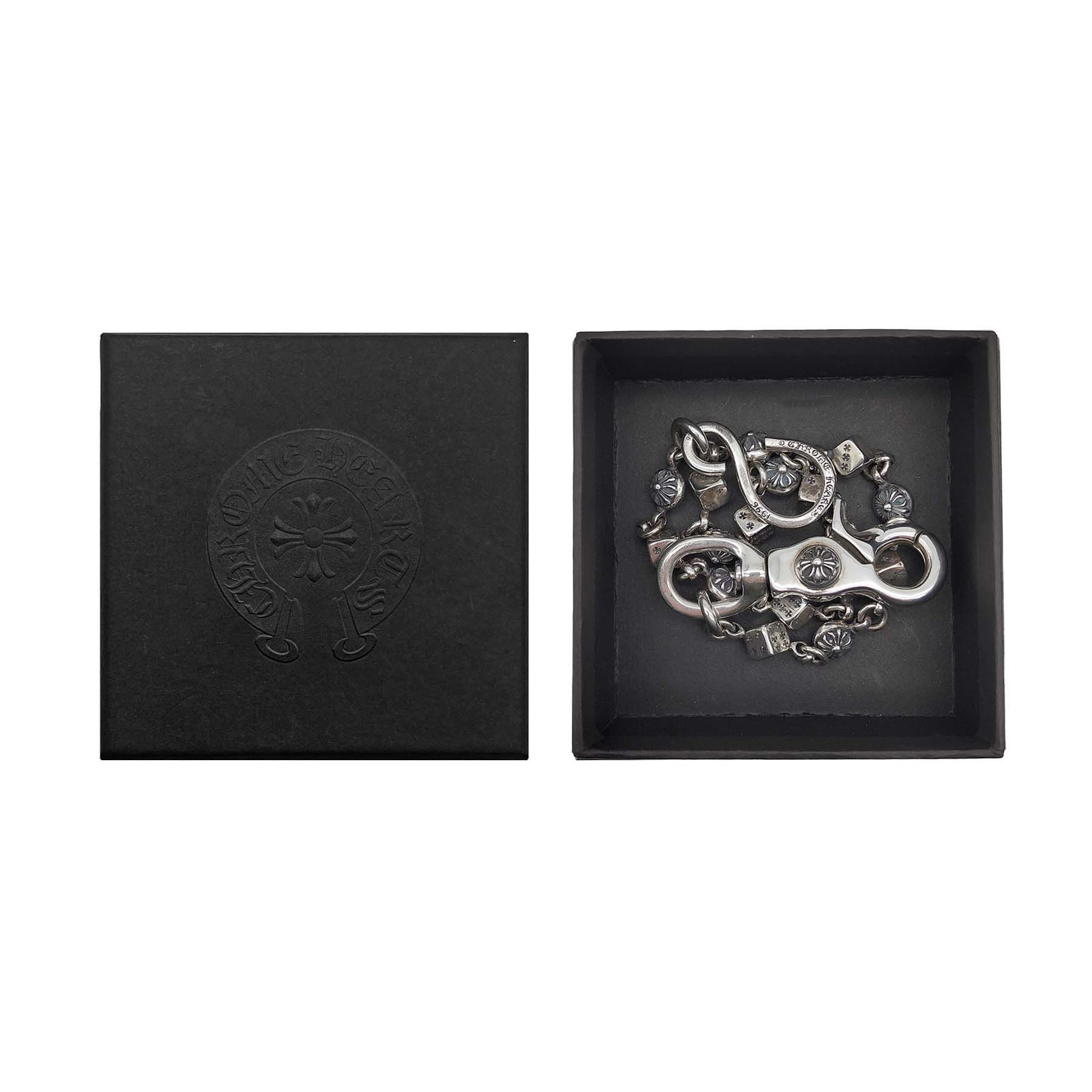 Chrome Hearts Chrome Hearts Silver Dice Cross Ball Wallet Chain Size ONE SIZE - 4 Thumbnail