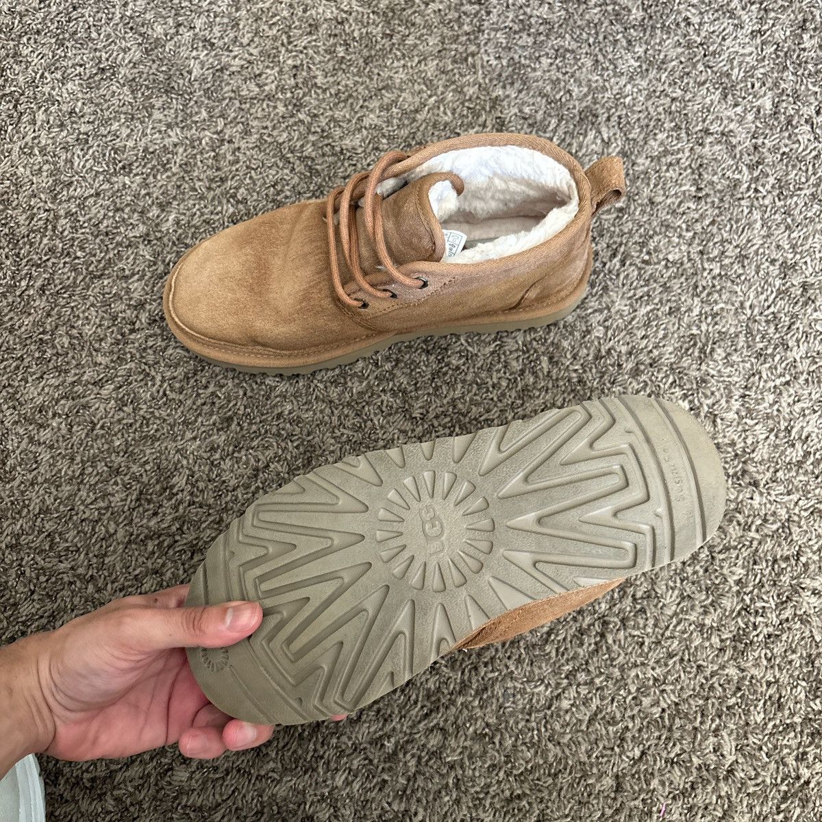 Ugg Tan UGG Neumel chukka boots woman’s size 8 Size US 8 / IT 38 - 4 Thumbnail
