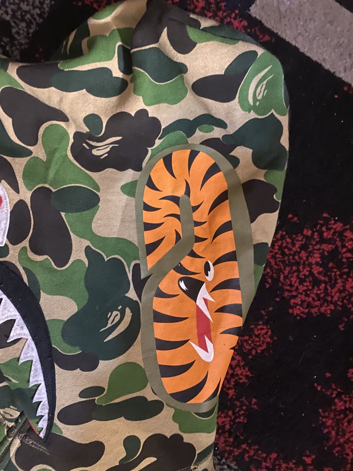 Bape BAPE ABC Camo Shark Full Zip Hoodie US XXXL Rare Size Size US XXL / EU 58 / 5 - 3 Thumbnail