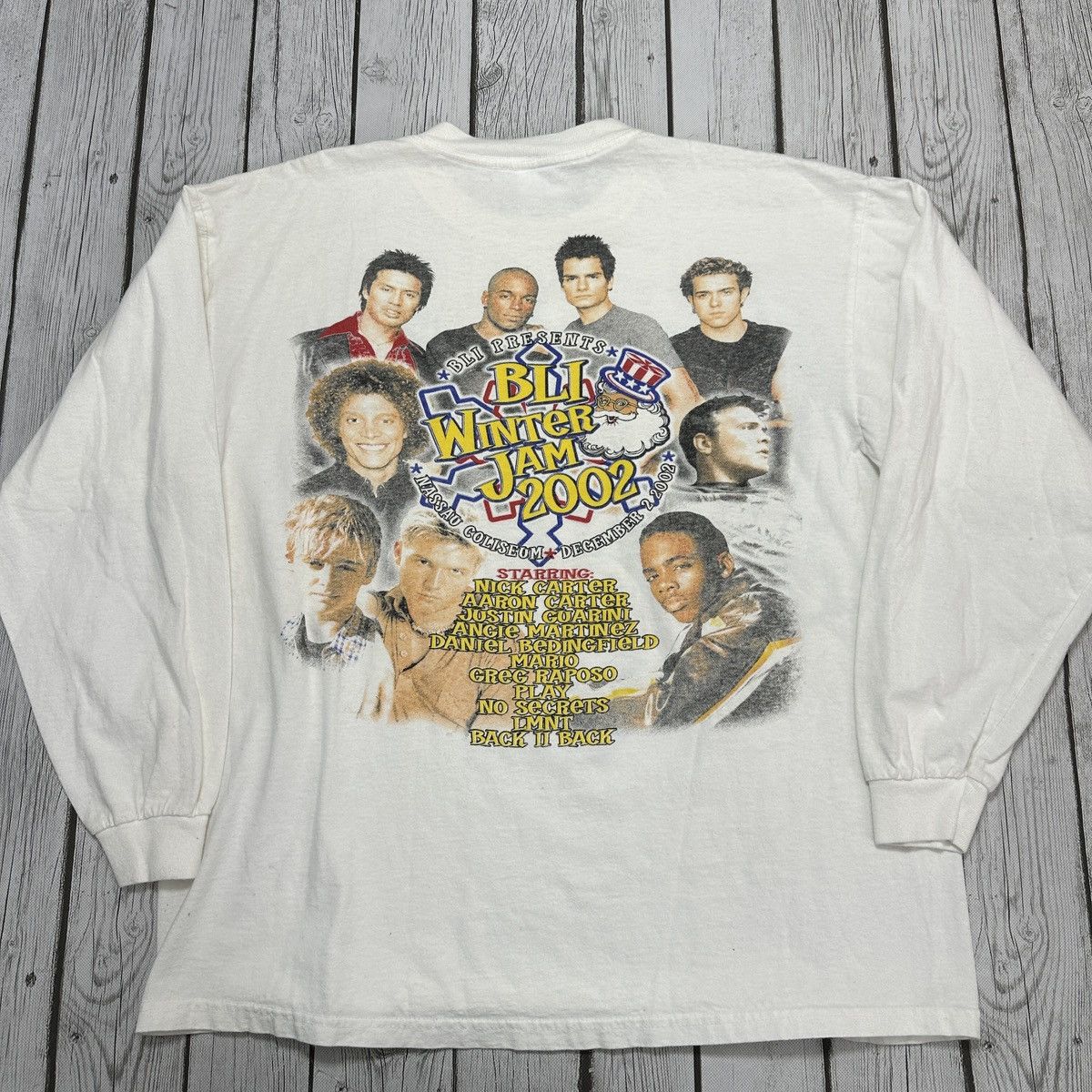 Band Tees Vintage BLI Winter Jam 2002 long sleeve tee Size US L / EU 52-54 / 3 - 2 Thumbnail