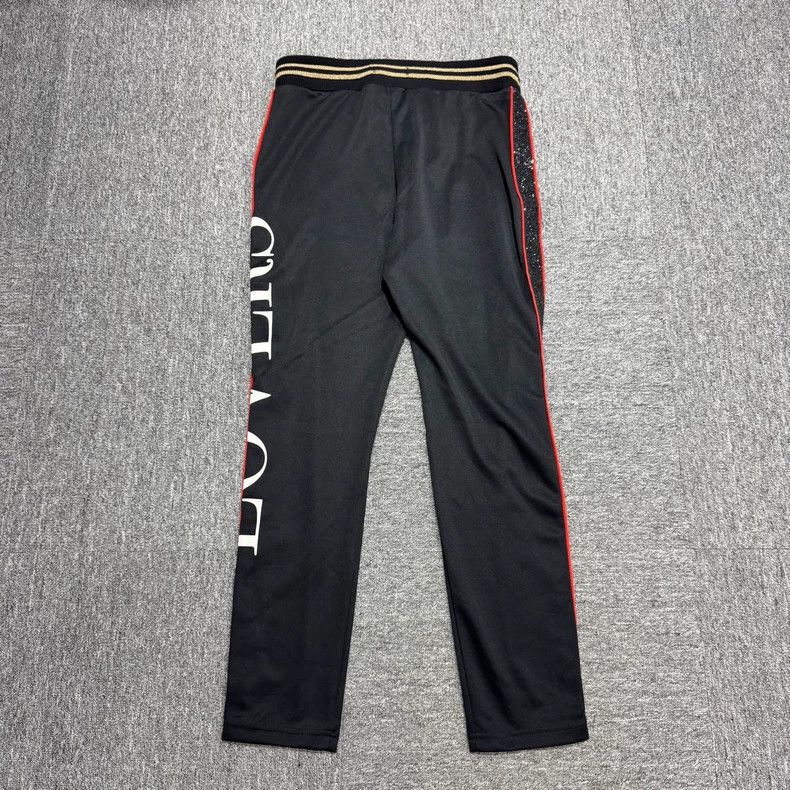 Amiri Amiri size L Black Glitter Lovers Sweatpants Size US 30 / EU 46 - 5 Thumbnail