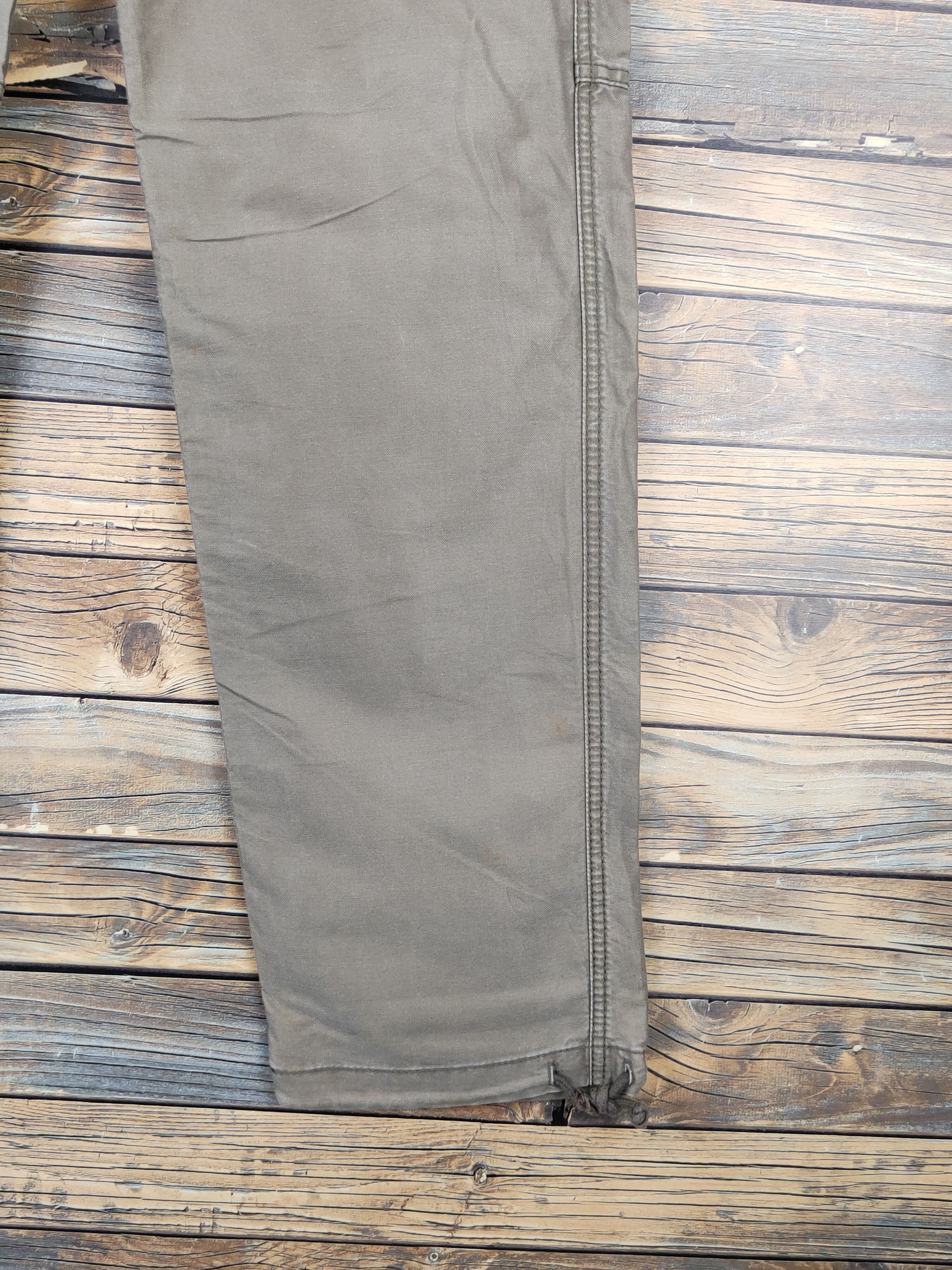 Japanese Brand Back Number Olive Multipocket Tactical Cargo Pants #W1062 Size US 29 - 7 Thumbnail