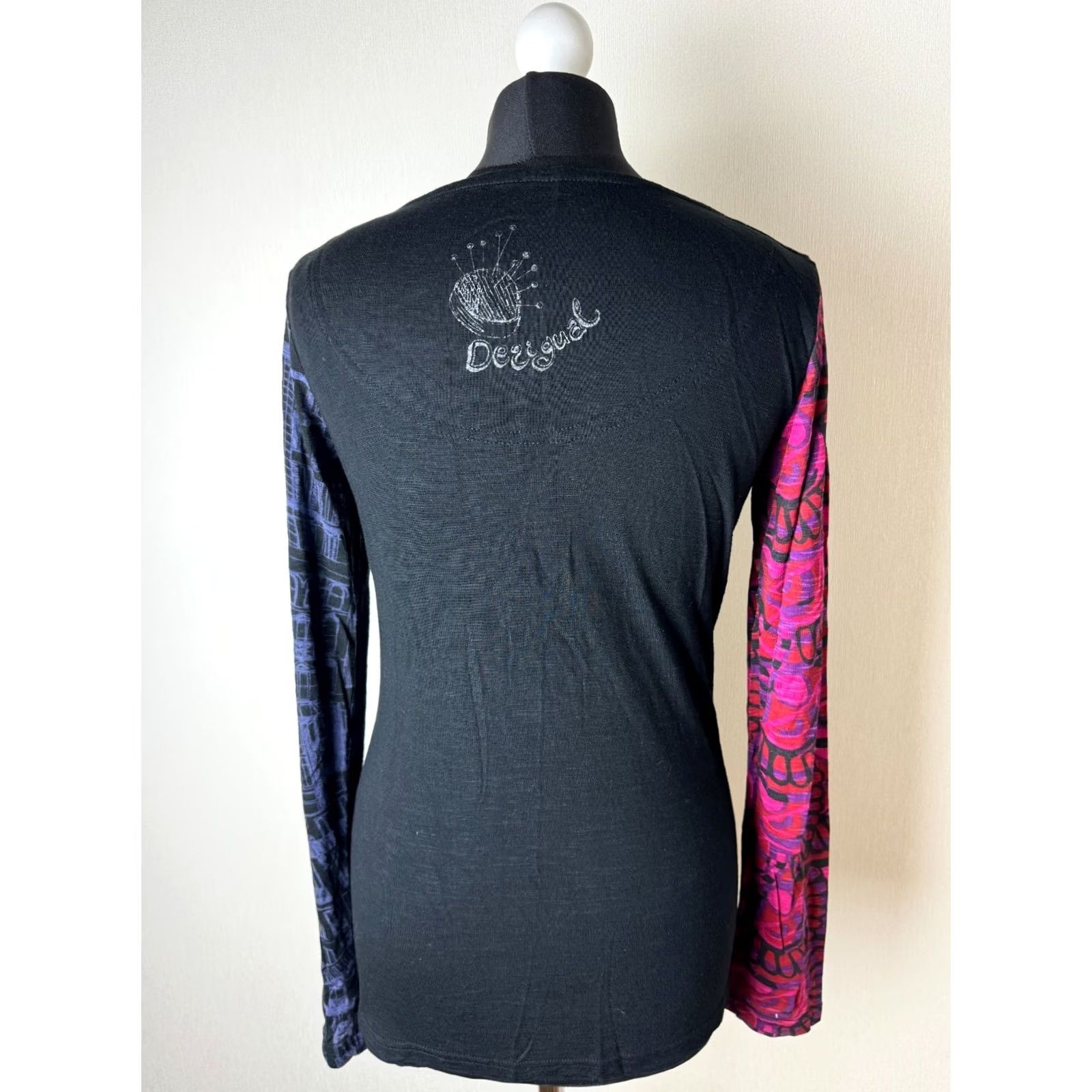 Desigual Desigual Womens Long Sleeve Shirt Tunic M Multicoloured Shirt Womens Tunic M Mens? Size M / US 6-8 / IT 42-44 - 6 Thumbnail