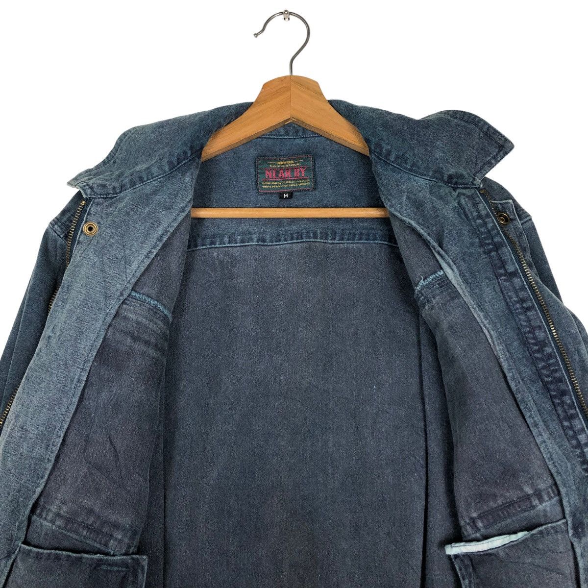 Hysteric Glamour 🔥Vtg Bomber Jacket Worker Near By Cargo Pocket Japan Size US M / EU 48-50 / 2 - 12 Thumbnail