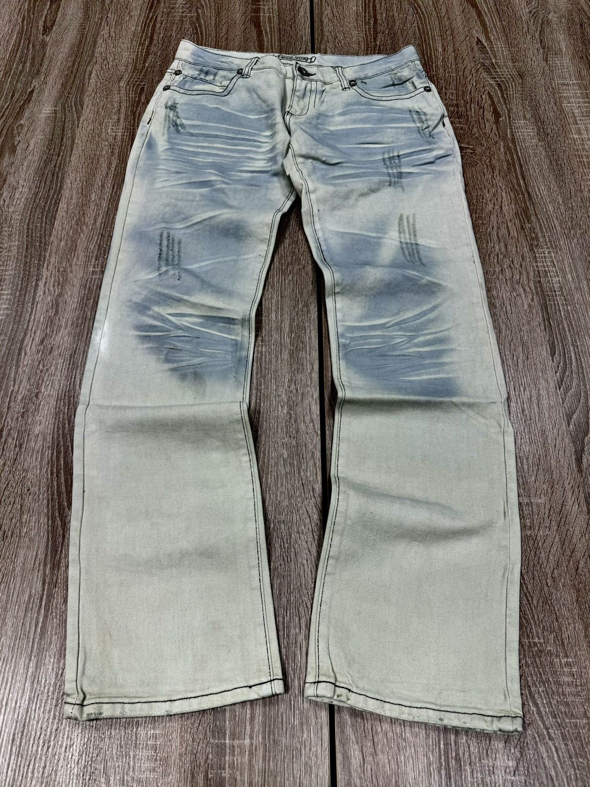 Hysteric Glamour × Japanese Brand × Tornado Mart Vintage Japanese Seditonaris Hysteric Glamour Style Jeans Size US 31 - 2 Thumbnail