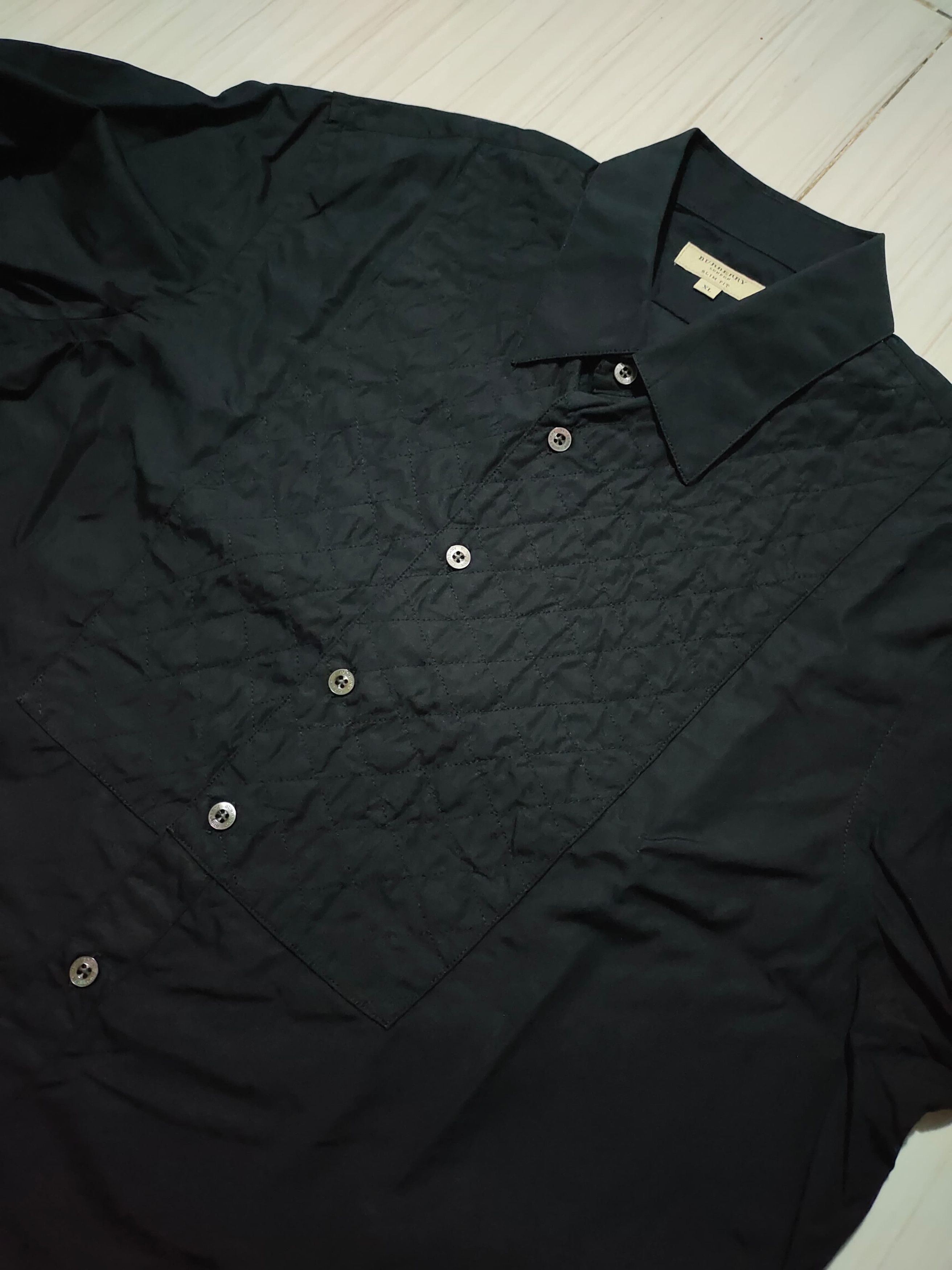Burberry RARE ITEM !!! Burberry Shirt Made in UK Size US XL / EU 56 / 4 - 6 Thumbnail