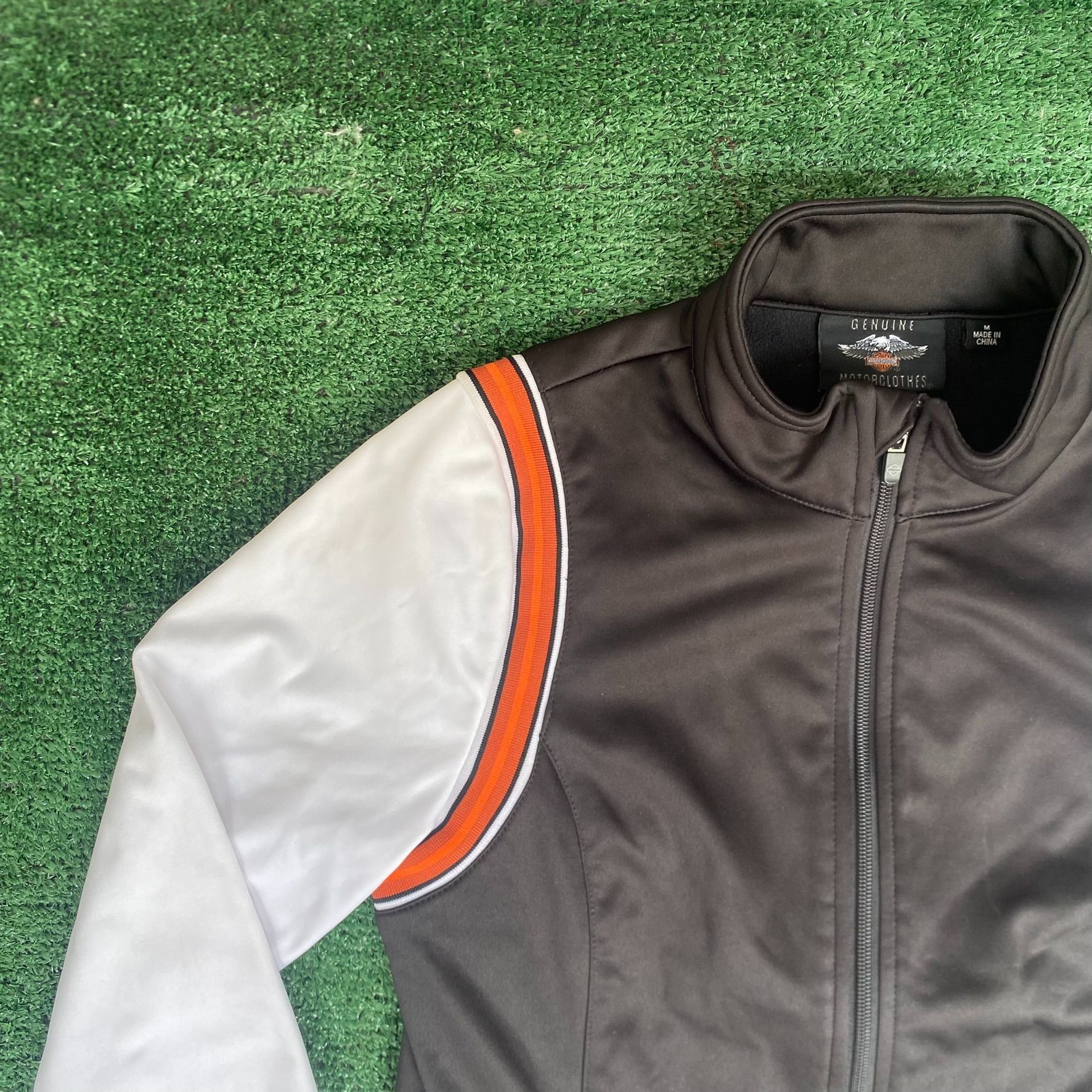 Harley Davidson Vintage Y2K Harley Davidson Jacket Motorcycle Logo Full Zip Size M / US 6-8 / IT 42-44 - 2 Thumbnail