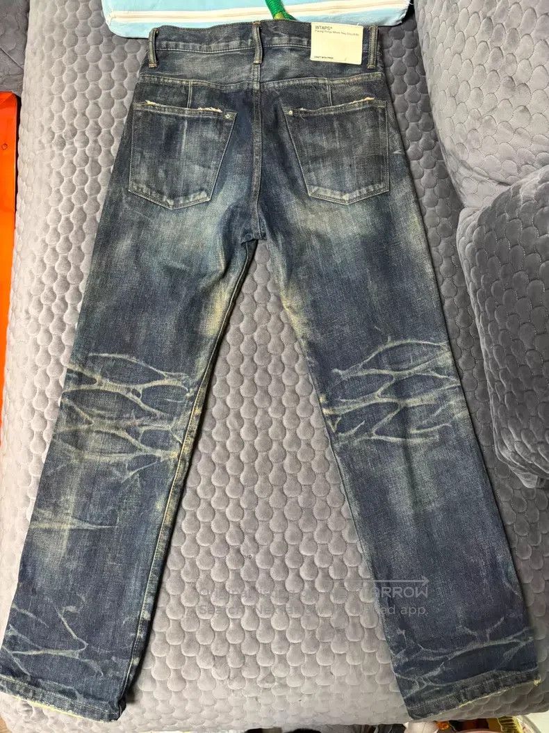 Wtaps Wtaps size S Washed Denim Jeans Size US 29 - 2 Thumbnail