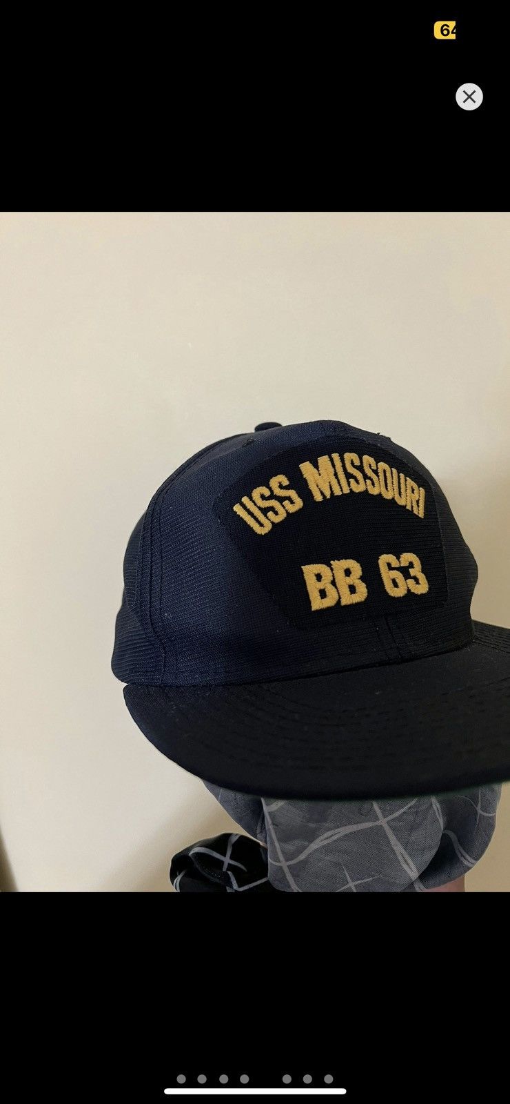 Vintage ***FINAL DROP***RARE USS MISSOURI BB 63 NEW ERA SNAPBACK CAP Size ONE SIZE - 5 Thumbnail