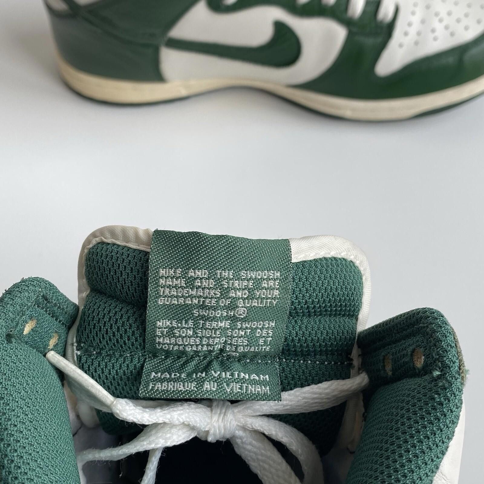 Nike 2011 Nike Dunk High Gorge Green Sail Pack BTTYS Vintage Size US 8.5 / EU 41-42 - 9 Thumbnail