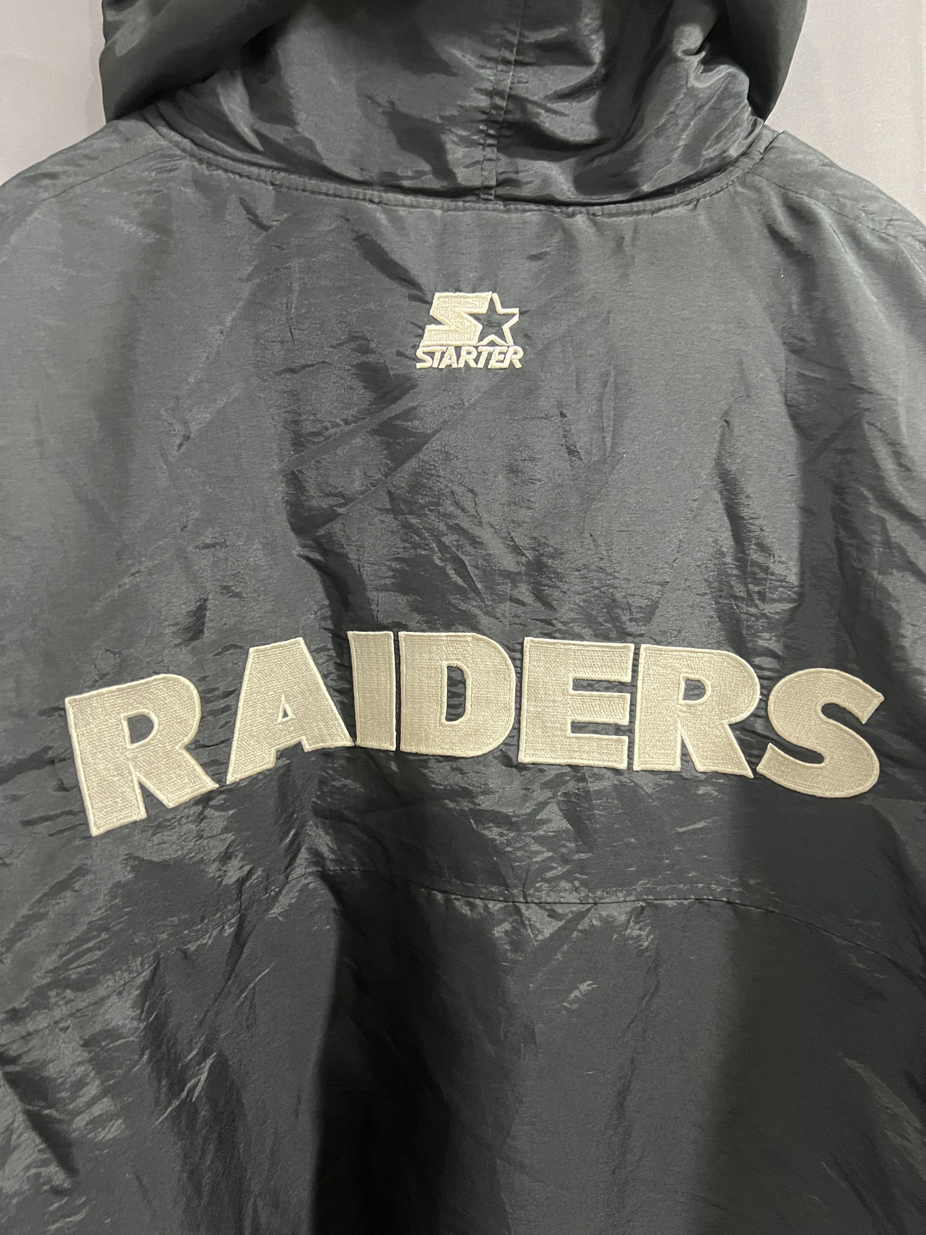 Starter Vintage Starter Los Angeles Raiders NFL Jacket (L) JKA185 Size US L / EU 52-54 / 3 - 19 Thumbnail