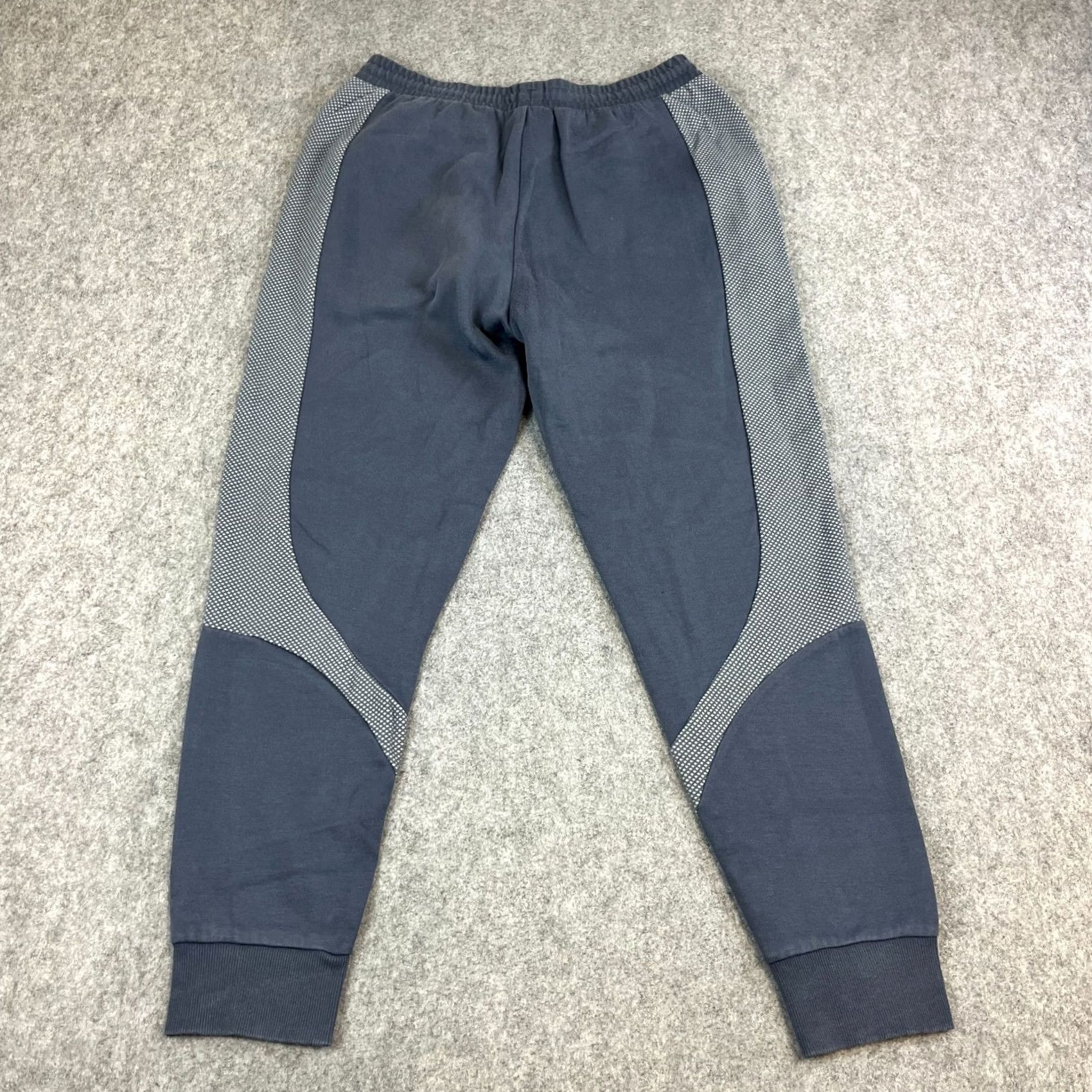 Puma PUMA AMG Mens Joggers Track Pants Grey Blue Large Cotton Blended Fabric Regular Waist 32 in Inside Leg 30 in Pockets Men Trousers Size US 33 - 2 Thumbnail