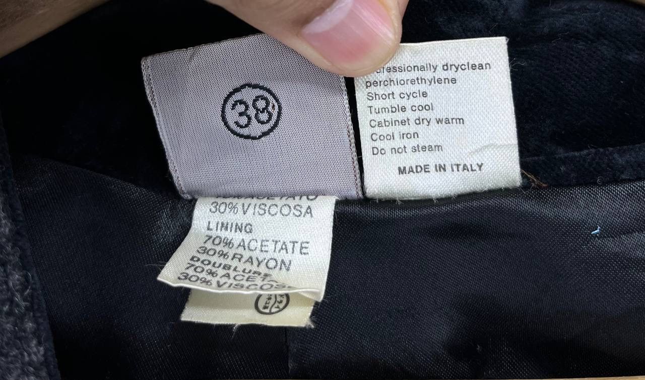 Krizia Vintage Krizia Uomo Wool Jacket Size XS / US 0-2 / IT 36-38 - 7 Thumbnail
