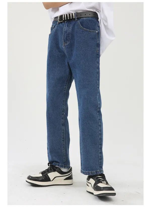 Japanese Brand VIBE Japanese retro trend casual straight classic jeans Size US 32 / EU 48 - 2 Thumbnail
