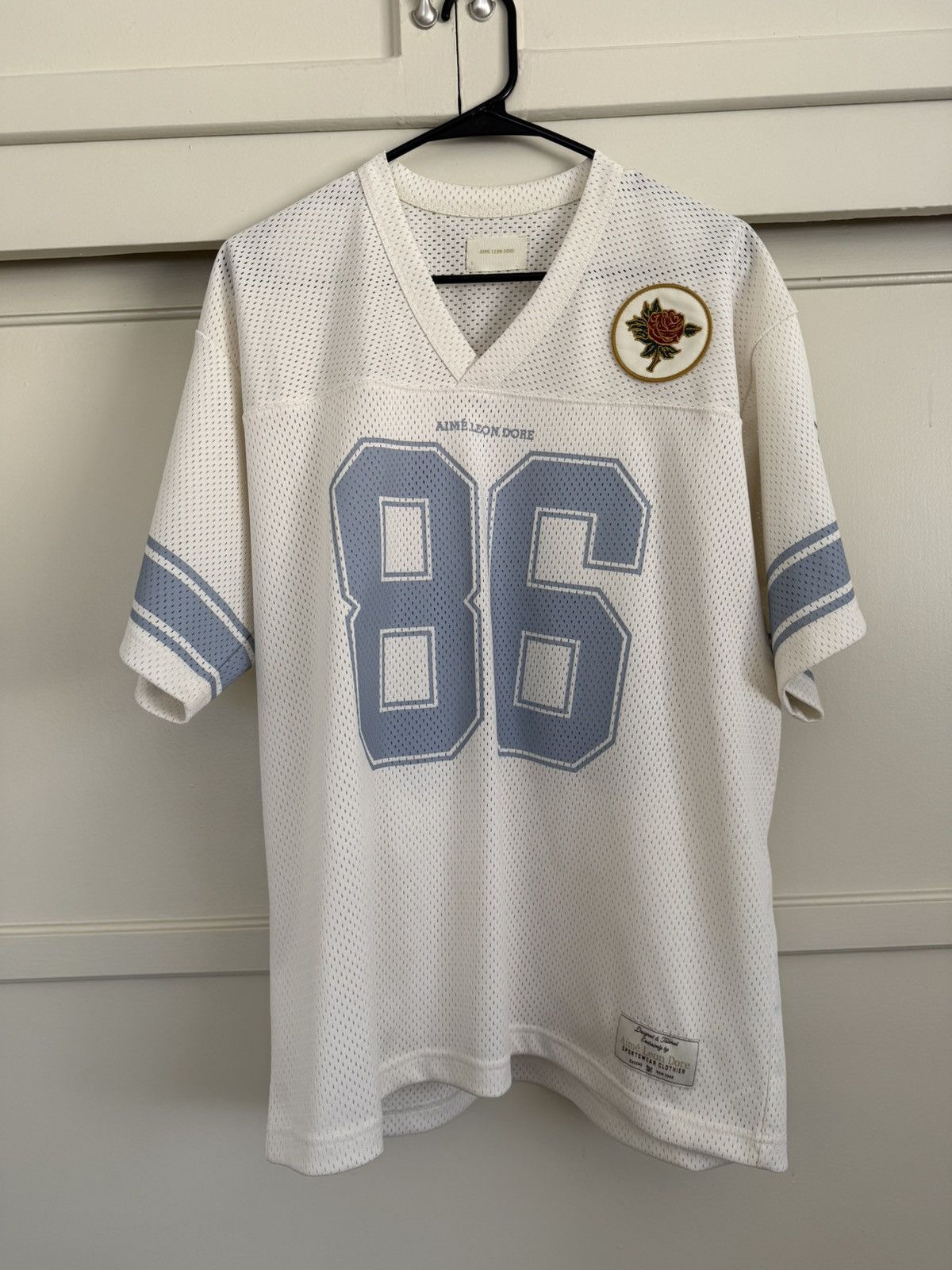 トップス NAS AIME LEON DORE MESH BASEBALL JERSEY Aime Leon Dore Nas the Genesis Mesh Jersey