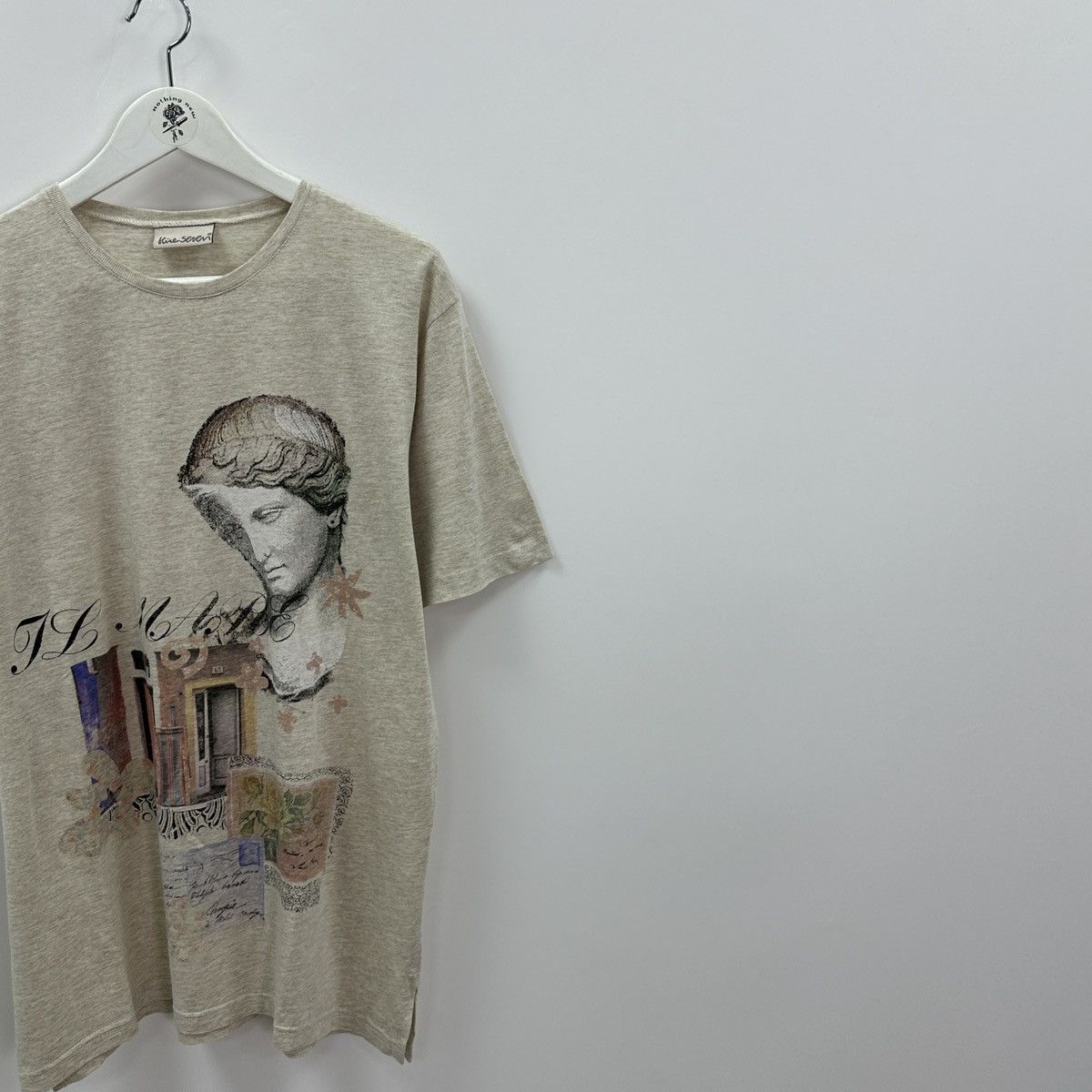 Vintage Vintage 00s Hire Seven Il Mare art tee Rome Empire Cesar IT Size US L / EU 52-54 / 3 - 2 Thumbnail