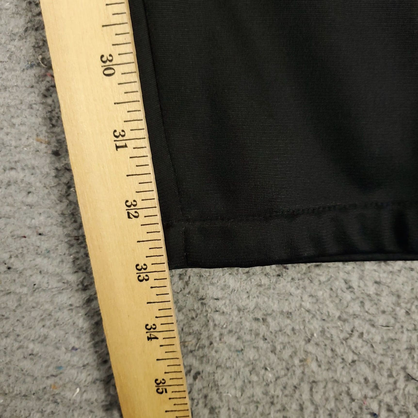 Nike Nike Pants Mens 2XL Black Vintage Sweatpants Joggers Ankle Zip Fitness Nylon Polyester Knit Swoosh Dri-Fit Regular Pockets Size US 39 - 6 Thumbnail