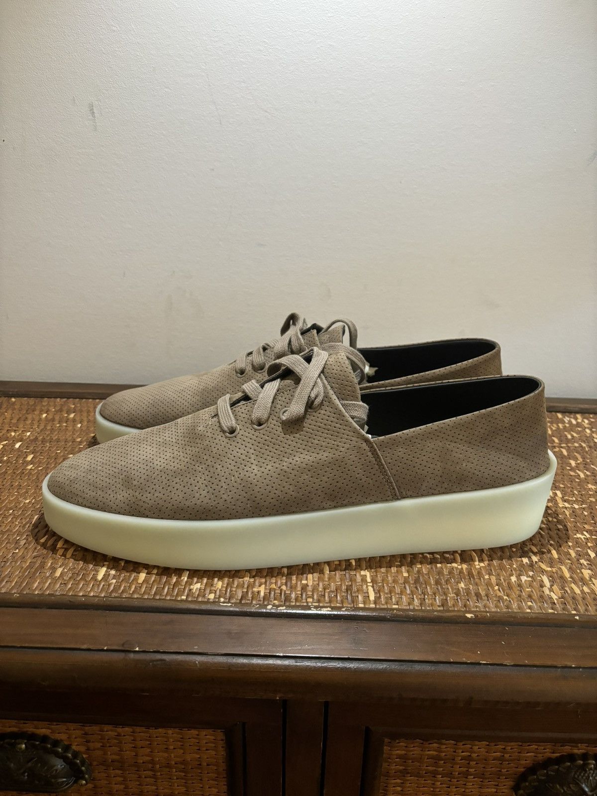 Fear of God Fear of God Seventh Coll Suede 101 Sneaker Brown Size 46 Size US 13 / EU 46 - 1 Thumbnail