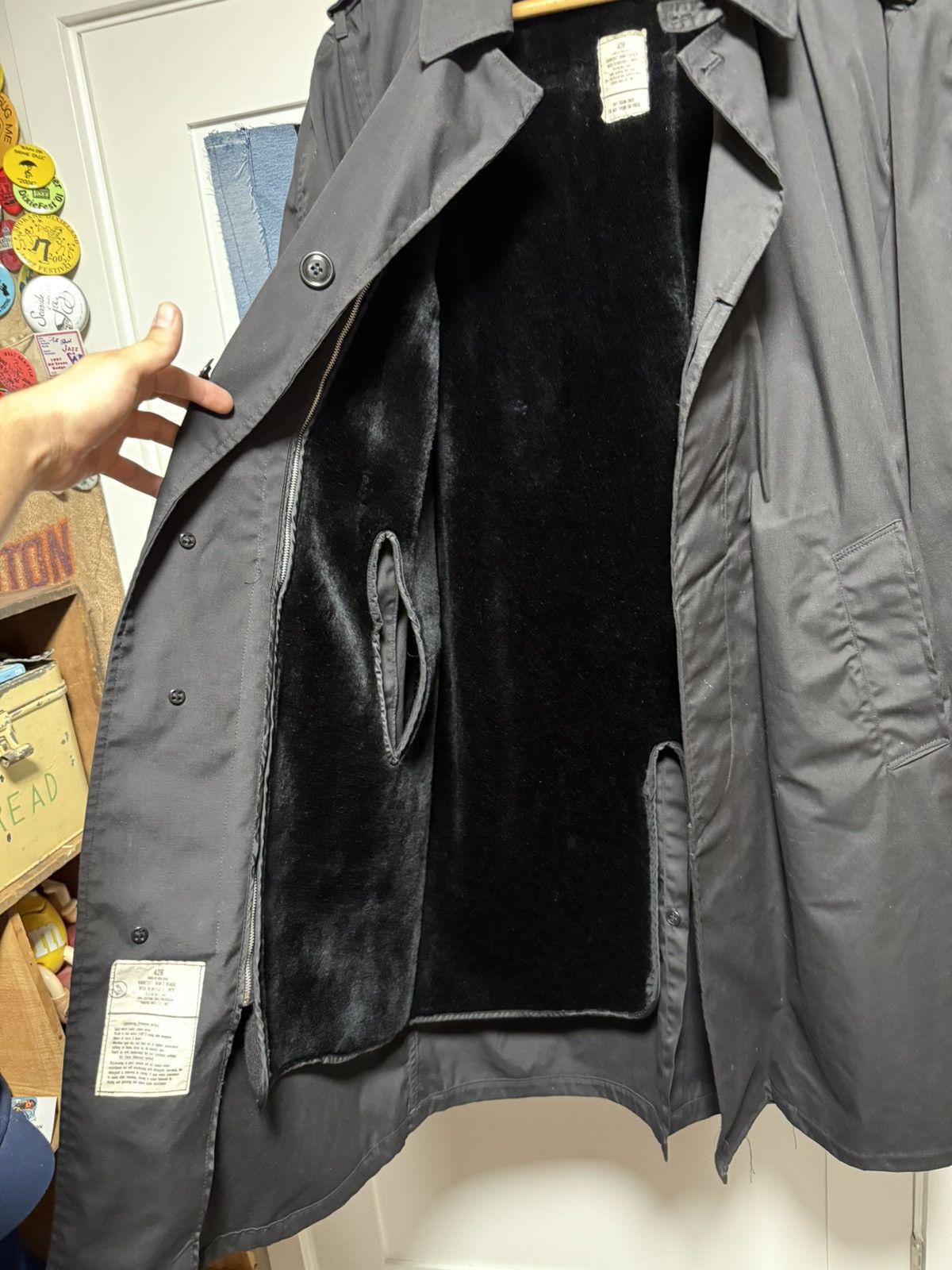 Vintage Vintage Military Raincoat vintage Size US S / EU 44-46 / 1 - 5 Thumbnail
