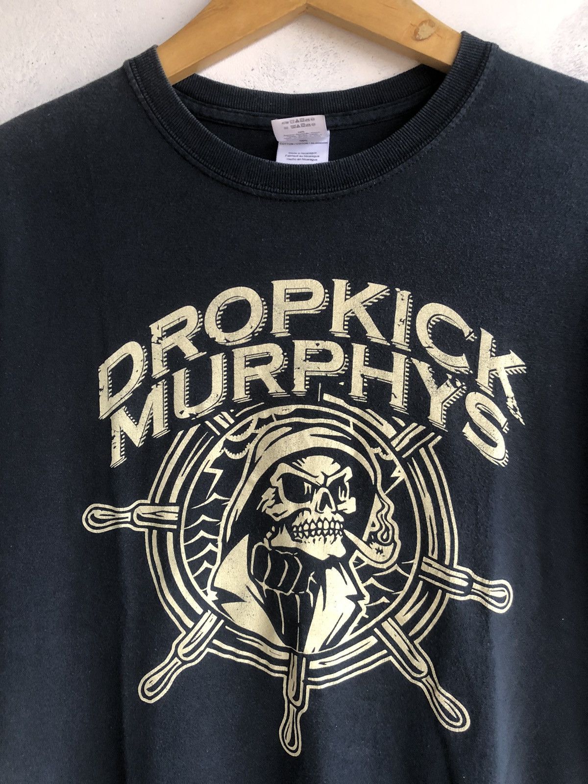 Band Tees × Hysteric Glamour 00s Dropkick Murhpys Skull Art Tshirt Tee Size US M / EU 48-50 / 2 - 4 Thumbnail