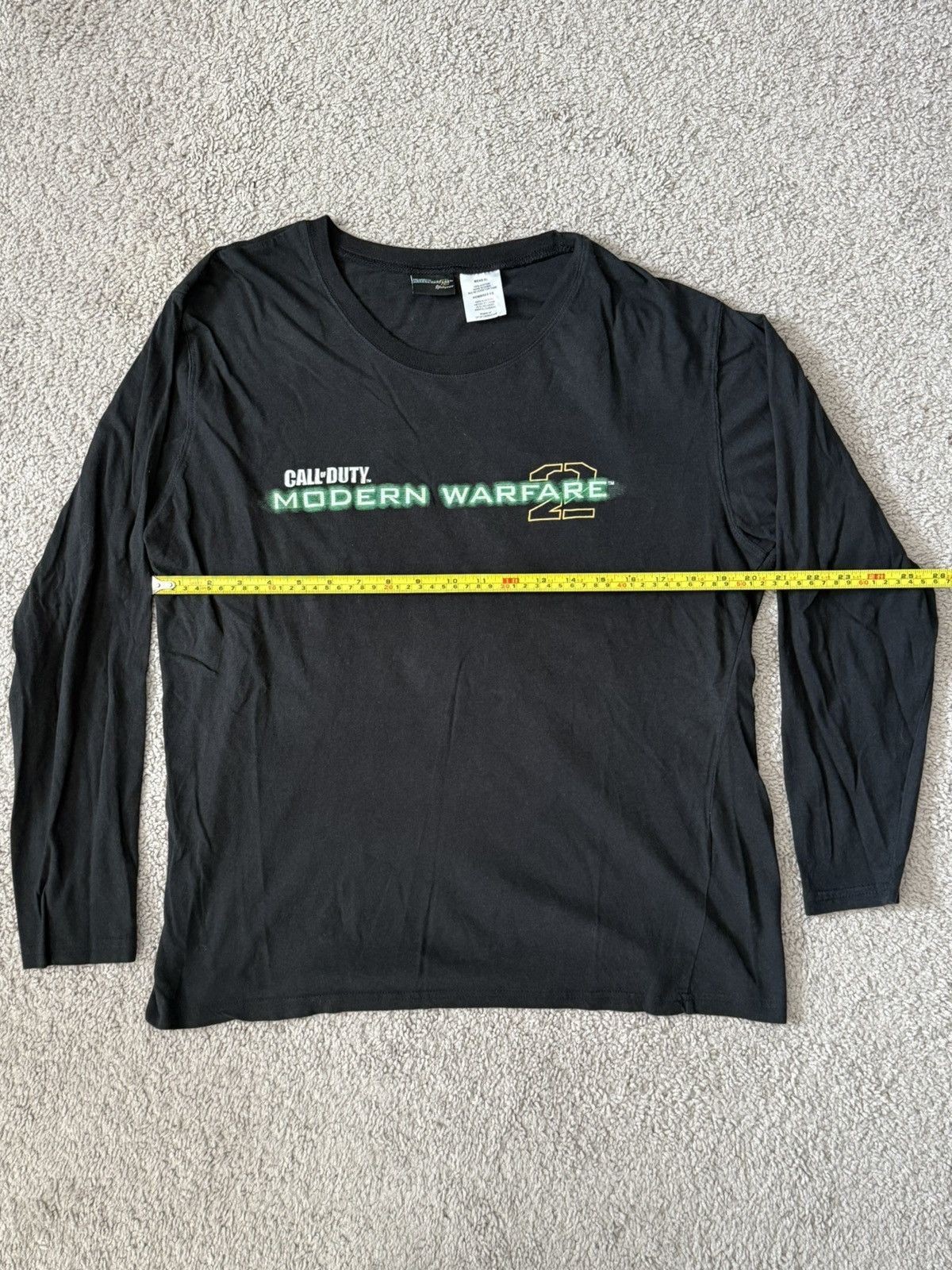 Vintage Call of Duty Modern Warfare 2 logo vintage longsleeve Size US L / EU 52-54 / 3 - 6 Thumbnail