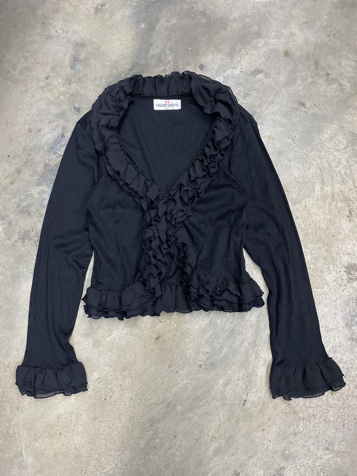 If Six Was Nine × Japanese Brand ISSEY MIYAKE YOHJI STYLE blouses flower gallery visoonti Size S / US 4 / IT 40 - 3 Thumbnail