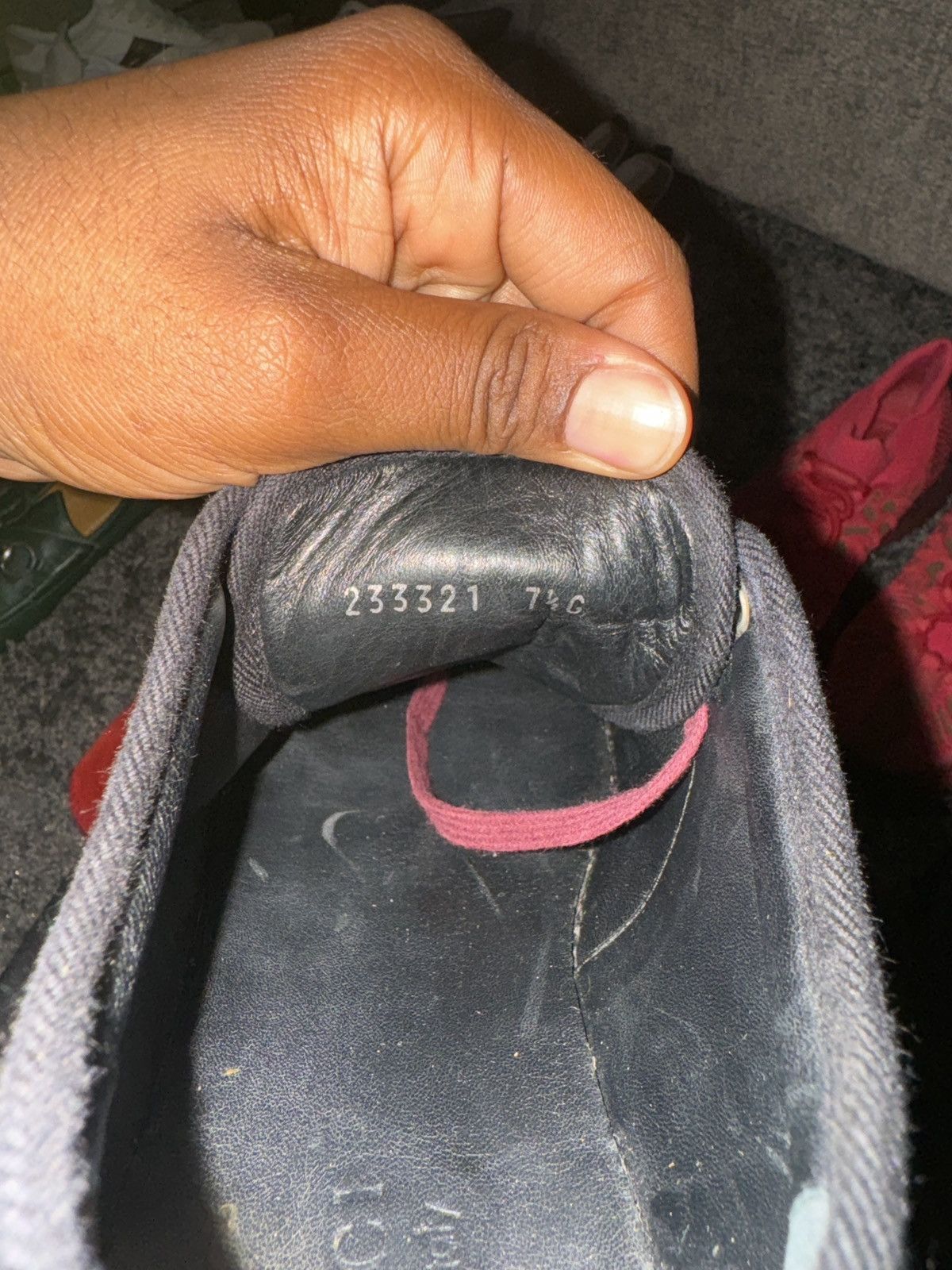 Gucci Gucci low burgundy Trainers Size US 9.5 / EU 42-43 - 6 Thumbnail