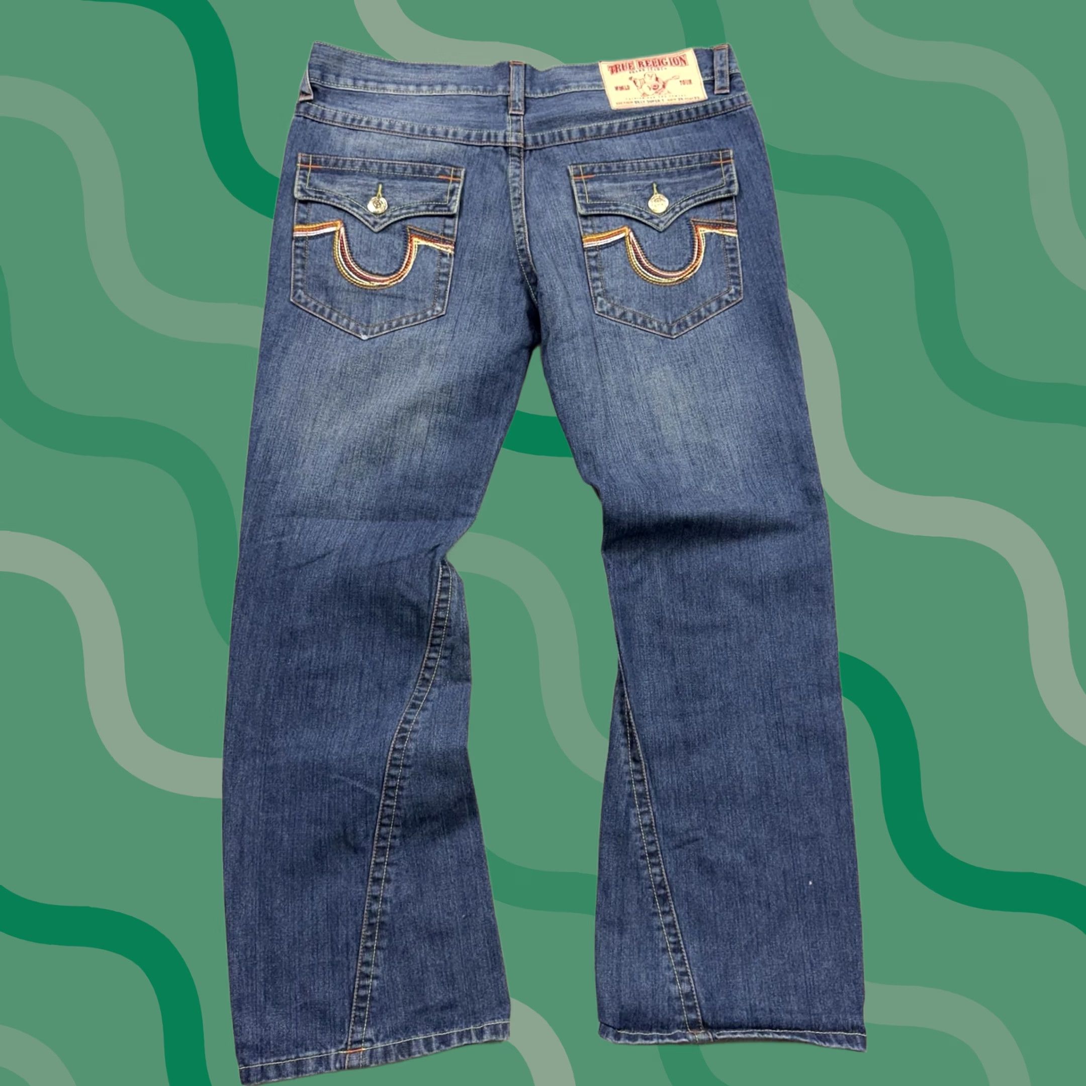 True Religion True Religion Jeans Size 29 BILLY SUPER T Blue | Grailed